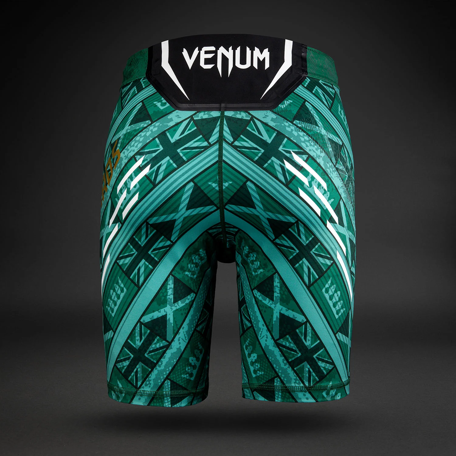 Men's UFC Unrivaled by Venum Green Leon Edwards Vale Tudo Short - Image 4