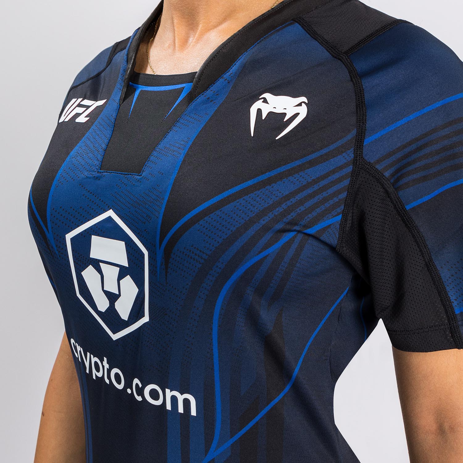 UFC Authentic Fight Night 2.0 Kit By Venum Women's Walkout Jersey - Midnight Edition - Image 4