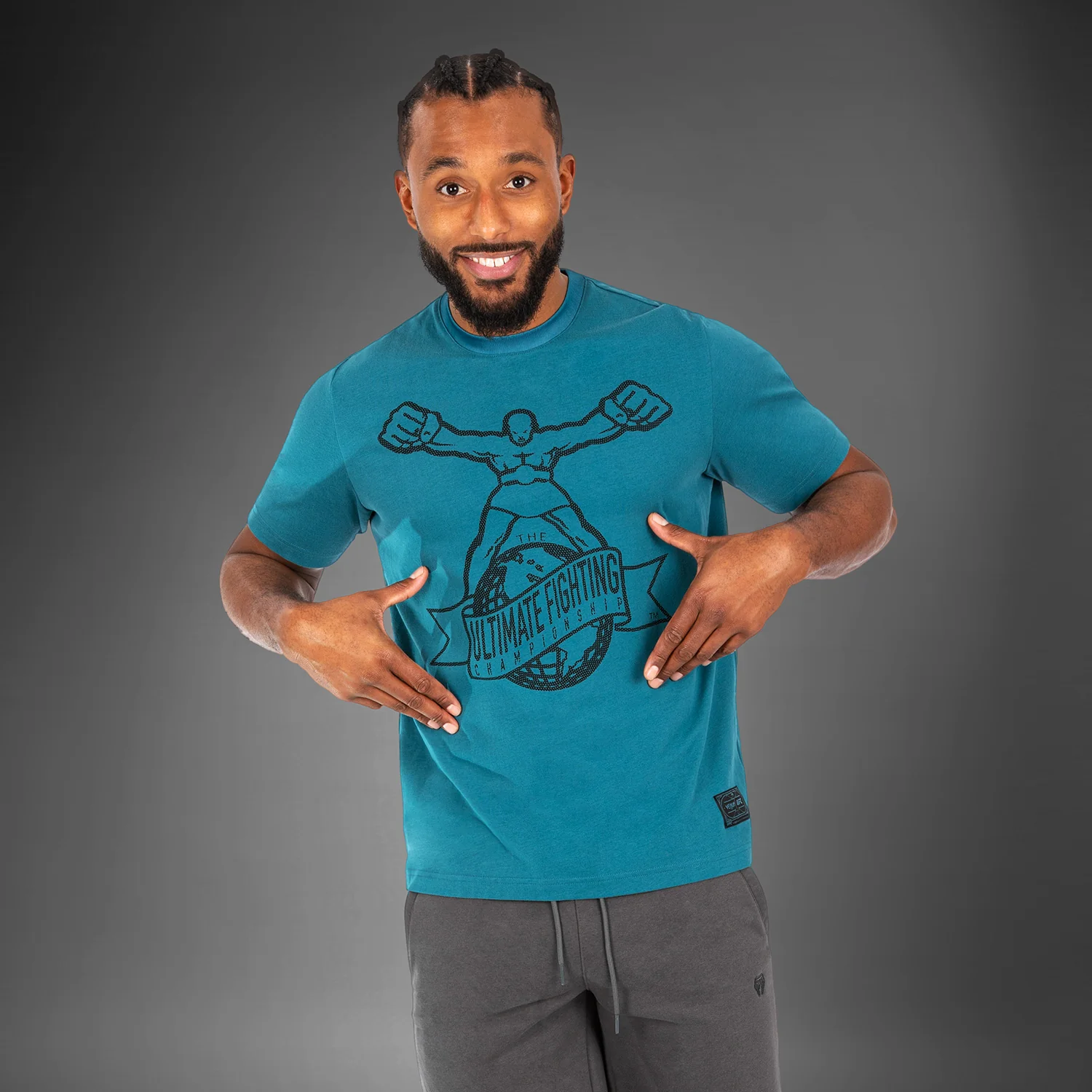 UFC by Venum Ulti-Man T-Shirt - Blue - Image 3