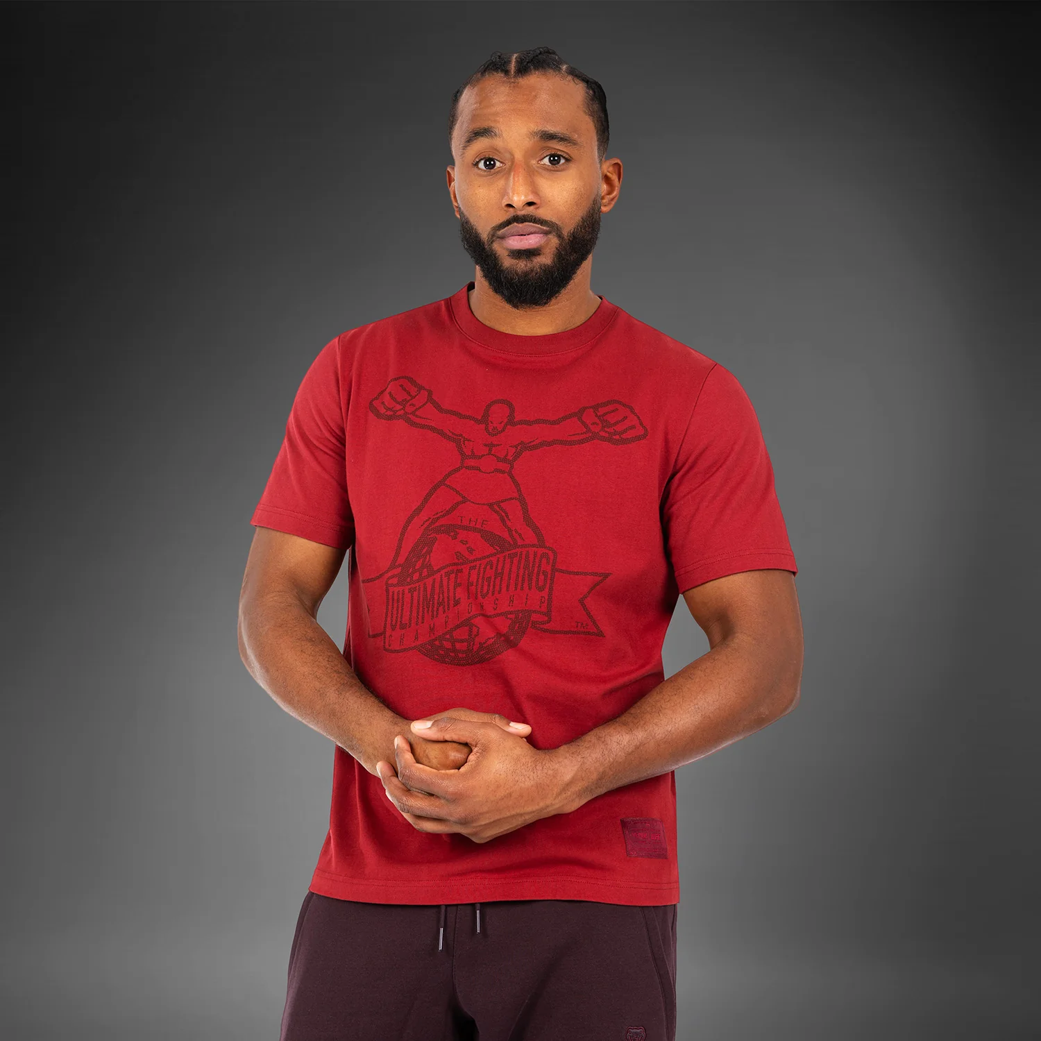 UFC by Venum Ulti-Man T-Shirt - Burgundy