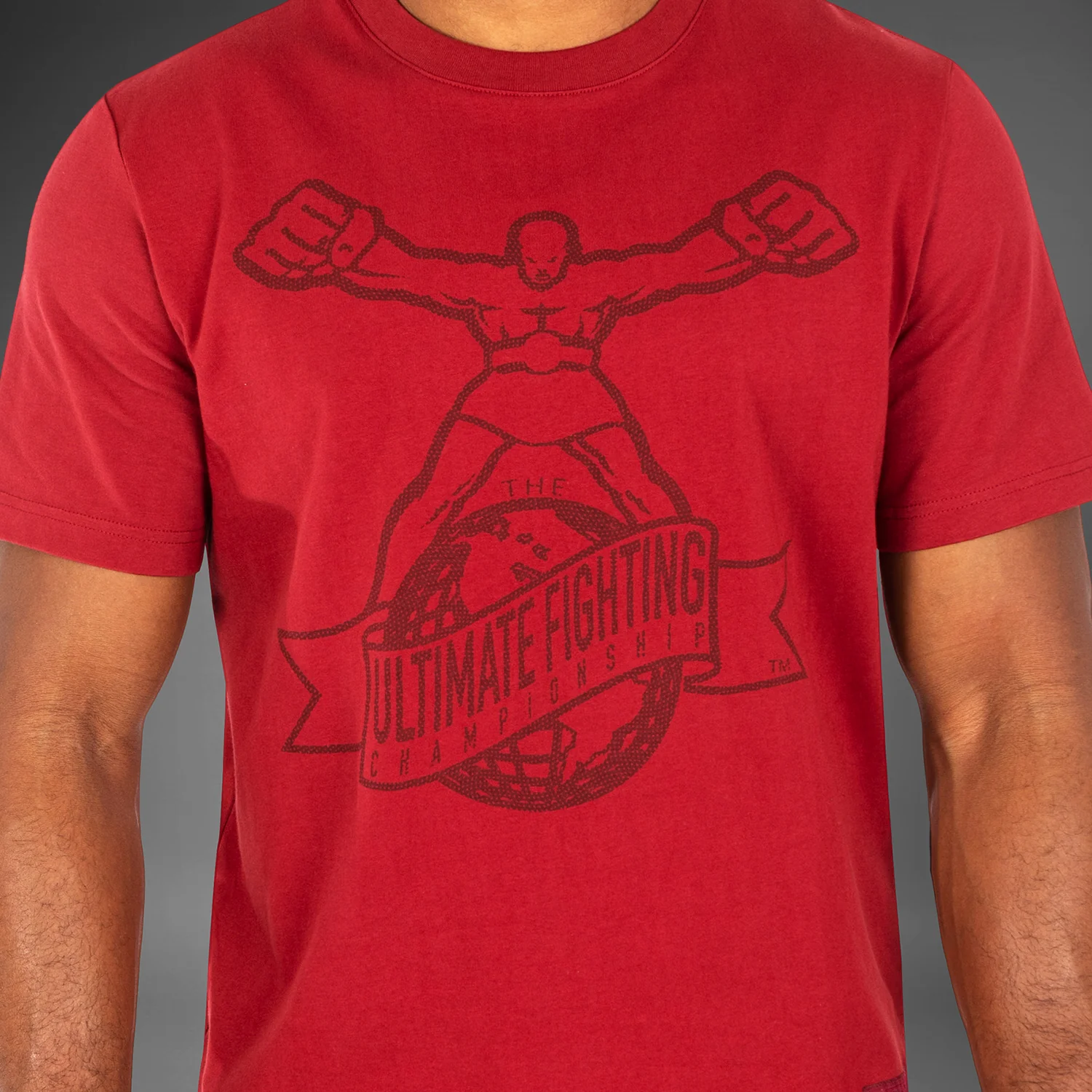 UFC by Venum Ulti-Man T-Shirt - Burgundy - Image 4