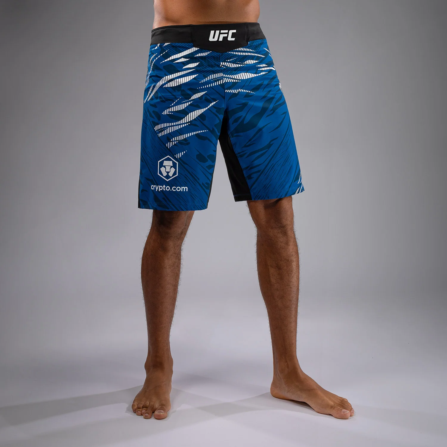 UFC Fusion by Venum Authentic Fight Night Men’s Fight Short - Long Fit - Blue - Image 2