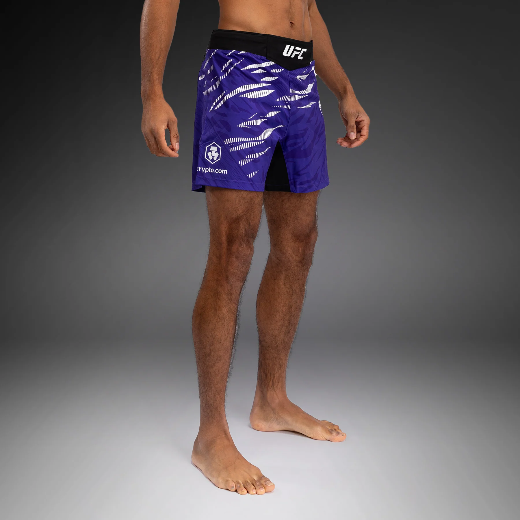 UFC Fusion by Venum Authentic Fight Night Men’s Fight Short - Short Fit - Purple - Image 4