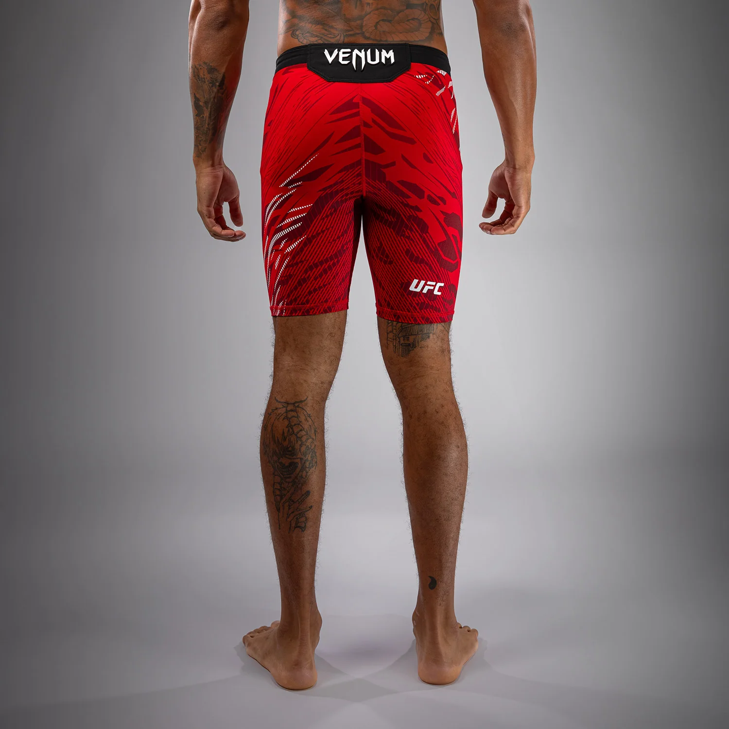 UFC Fusion by Venum Authentic Fight Night Men’s Vale Tudo Short - Red - Image 3
