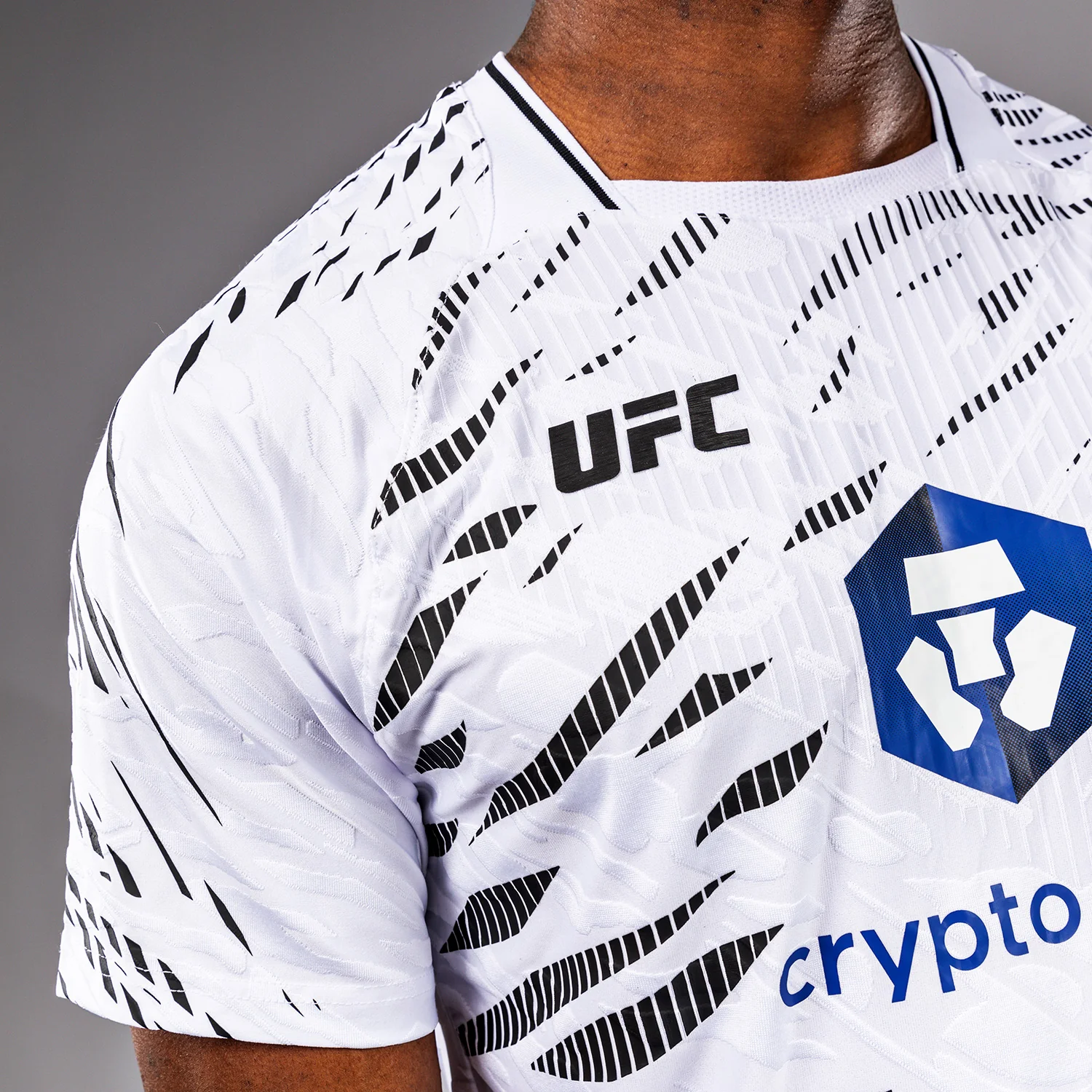 UFC Fusion by Venum Authentic Fight Night Men’s Walkout Jersey - White - Image 8