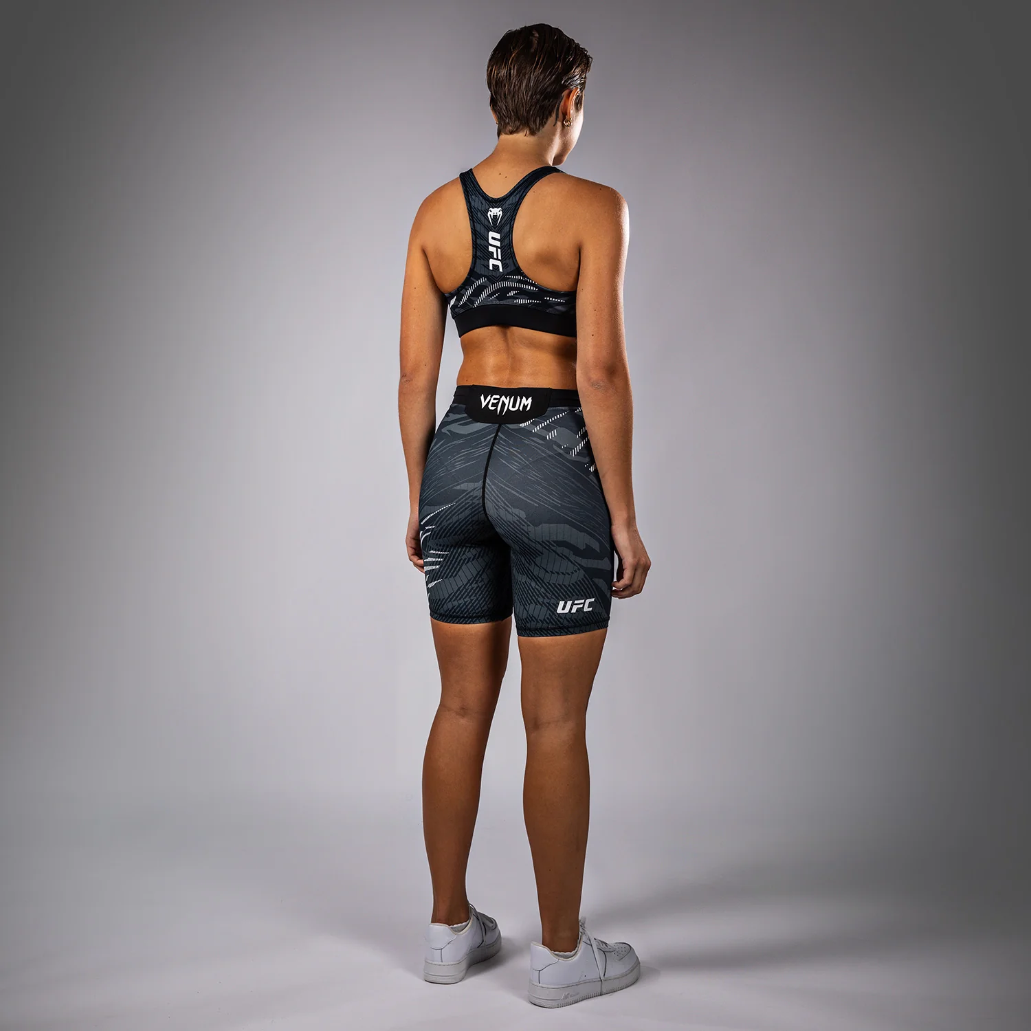 UFC Fusion by Venum Authentic Fight Night Women’s Sports Bra - Black - Image 3
