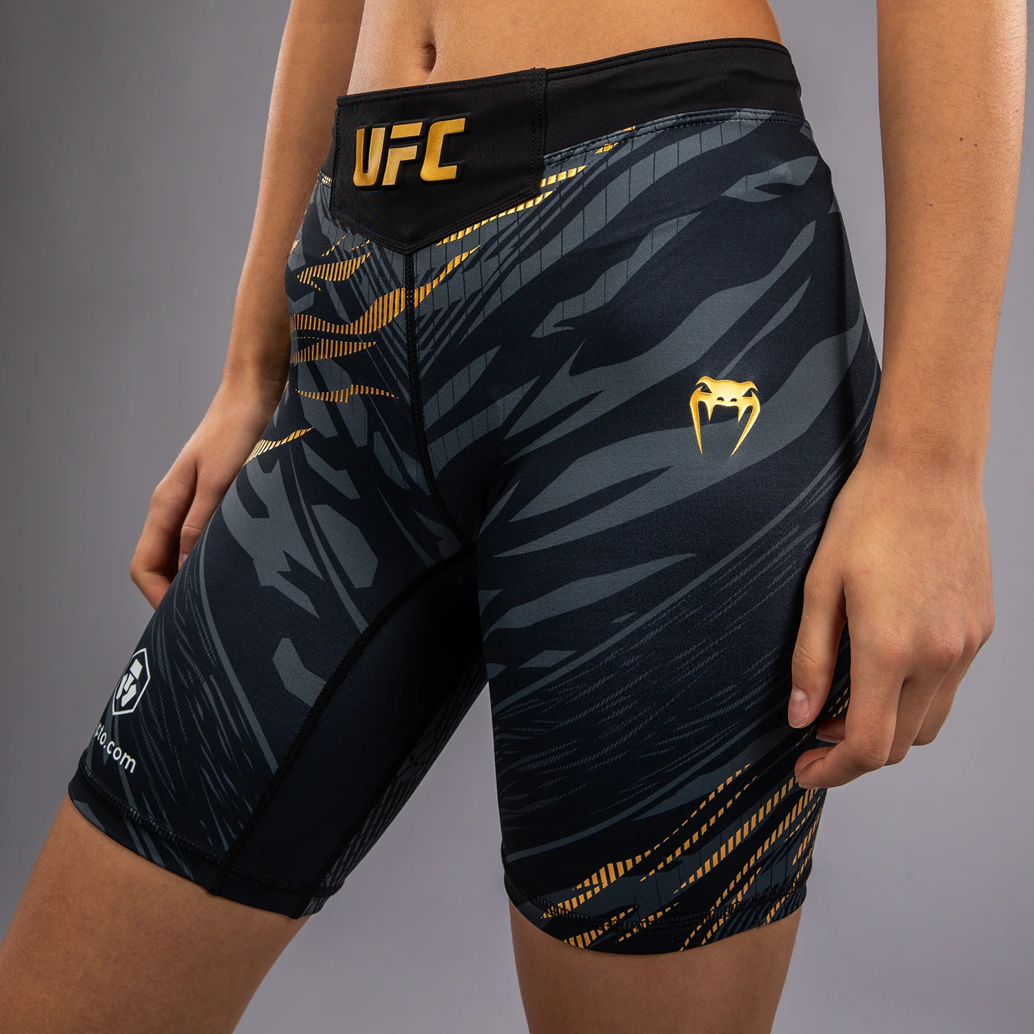 UFC Fusion by Venum Authentic Fight Night Women’s Vale Tudo Short - Long Fit - Champion - Image 5