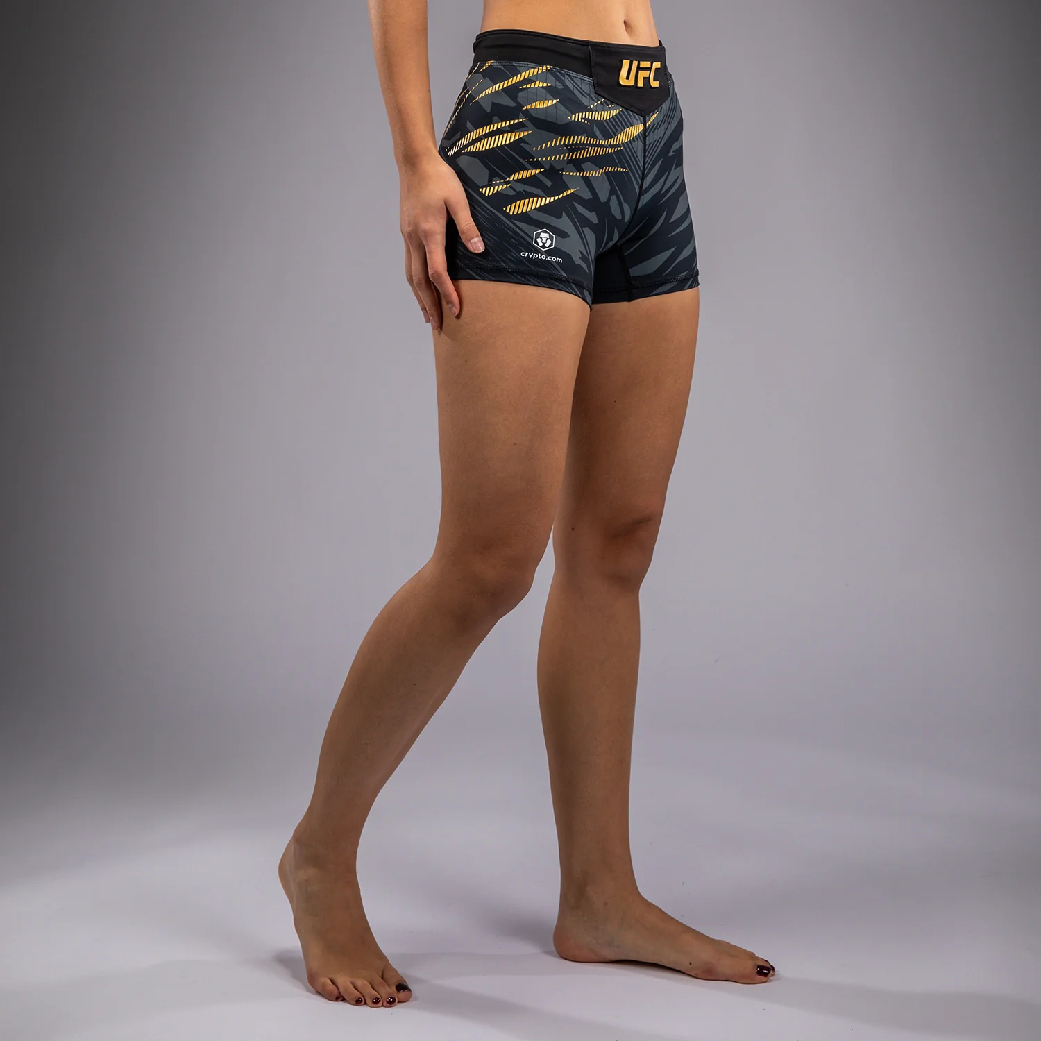 UFC Fusion by Venum Authentic Fight Night Women’s Vale Tudo Short - Short Fit - Champion - Image 4