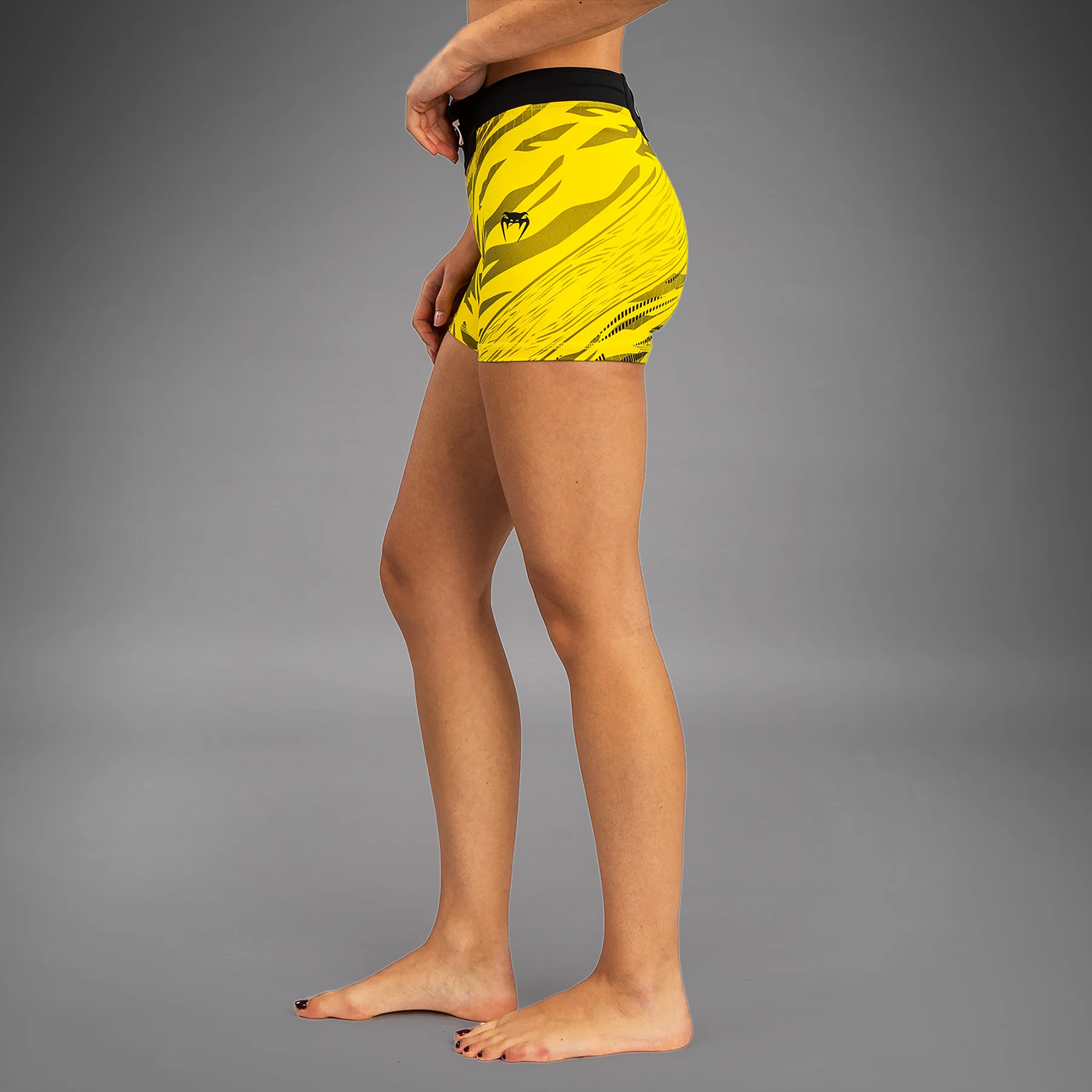 UFC Fusion by Venum Authentic Fight Night Women’s Vale Tudo Short - Short Fit - Yellow - Image 6