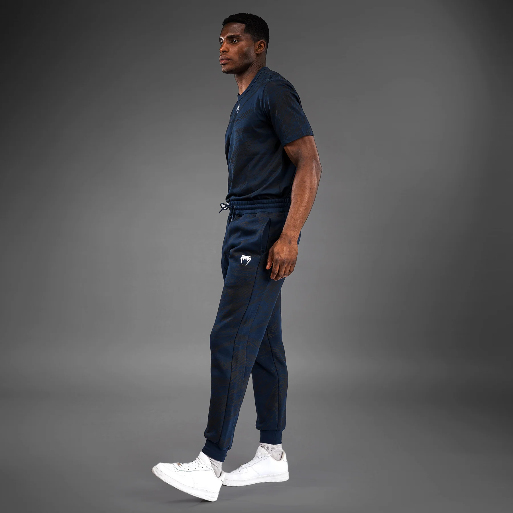 UFC Fusion by Venum Fight Week Men’s Cotton Pant - Oceanic Blue - Image 2