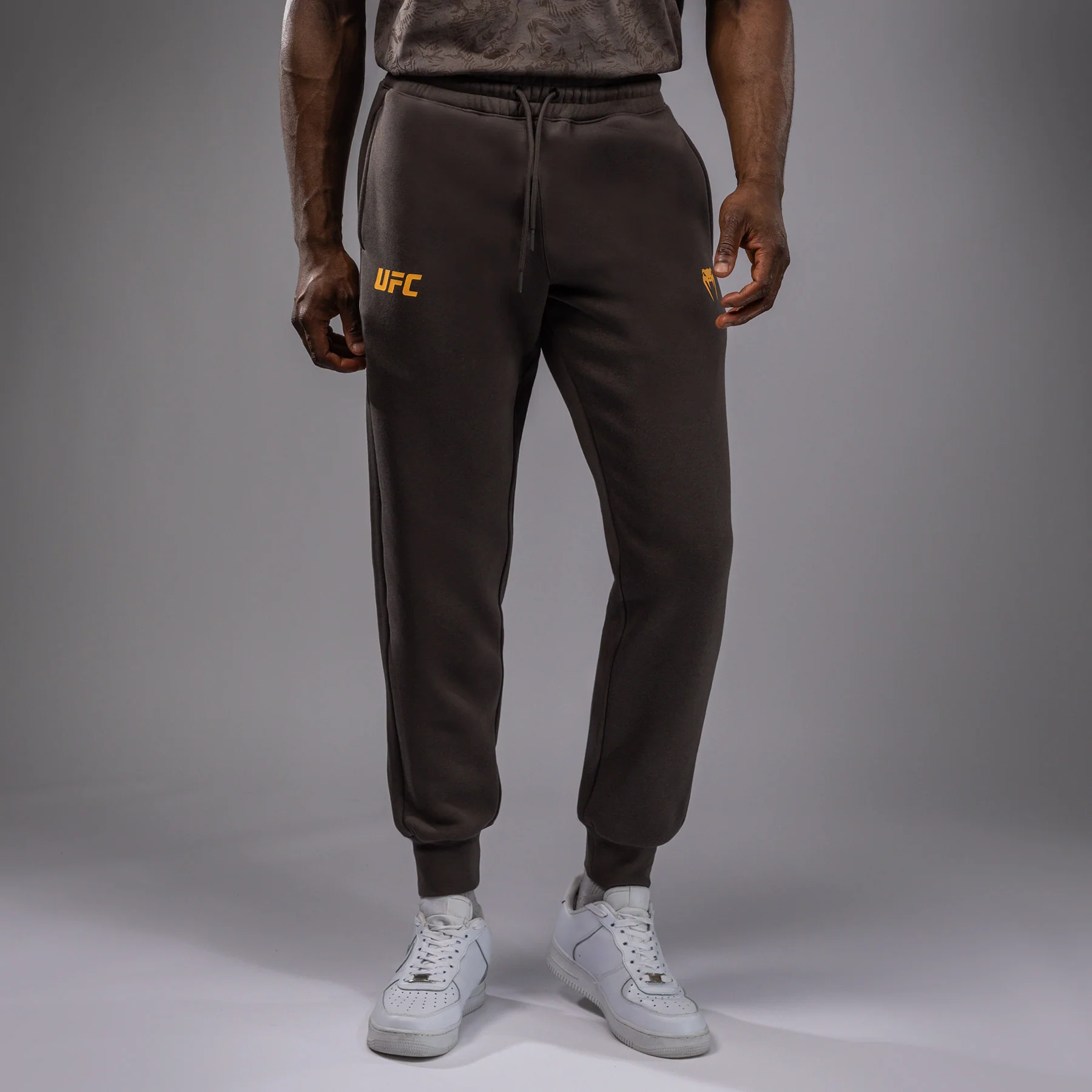 UFC Fusion by Venum Fight Week Men’s Cotton Pant - Solid Earthen Brown