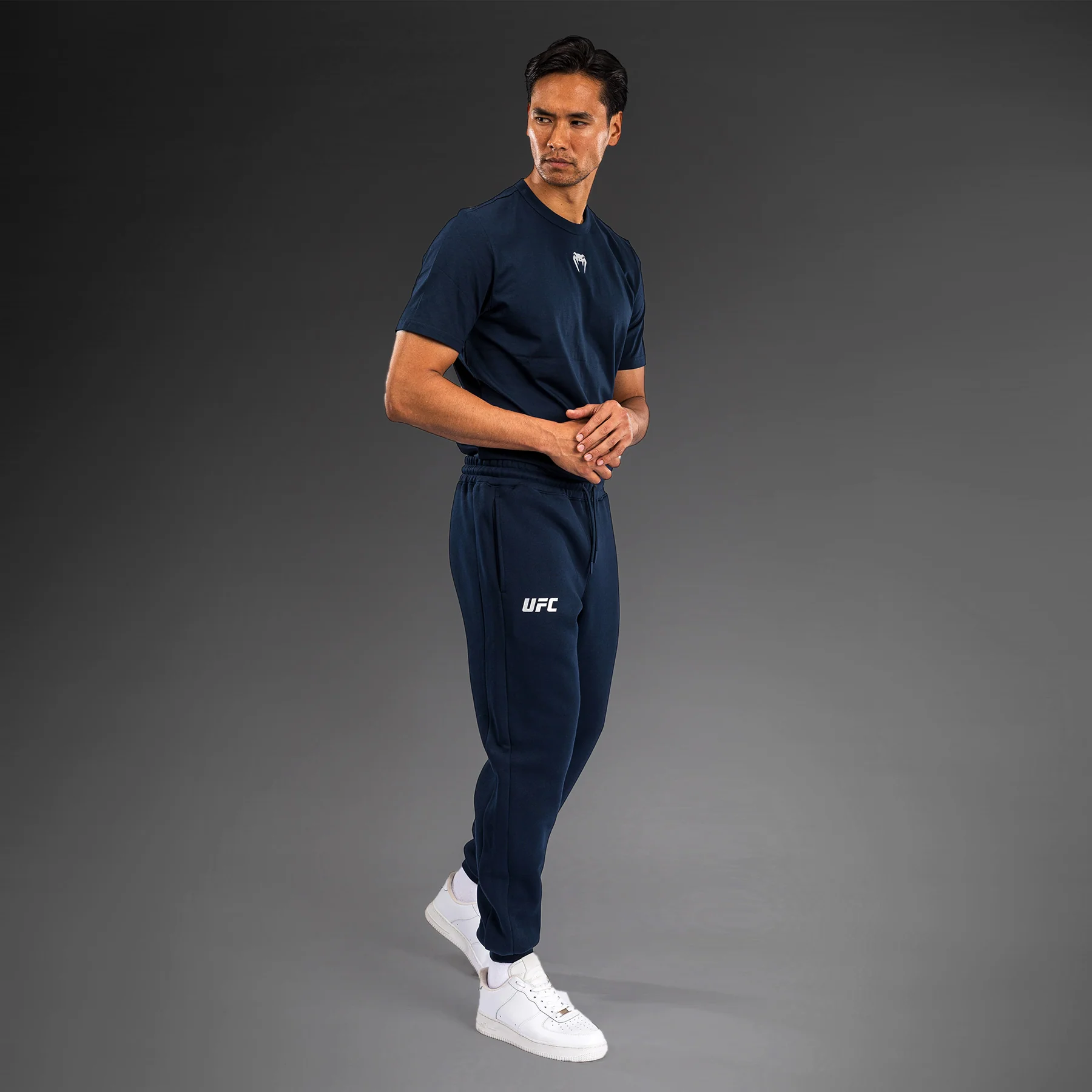UFC Fusion by Venum Fight Week Men’s Cotton Pant - Solid Oceanic Blue - Image 3