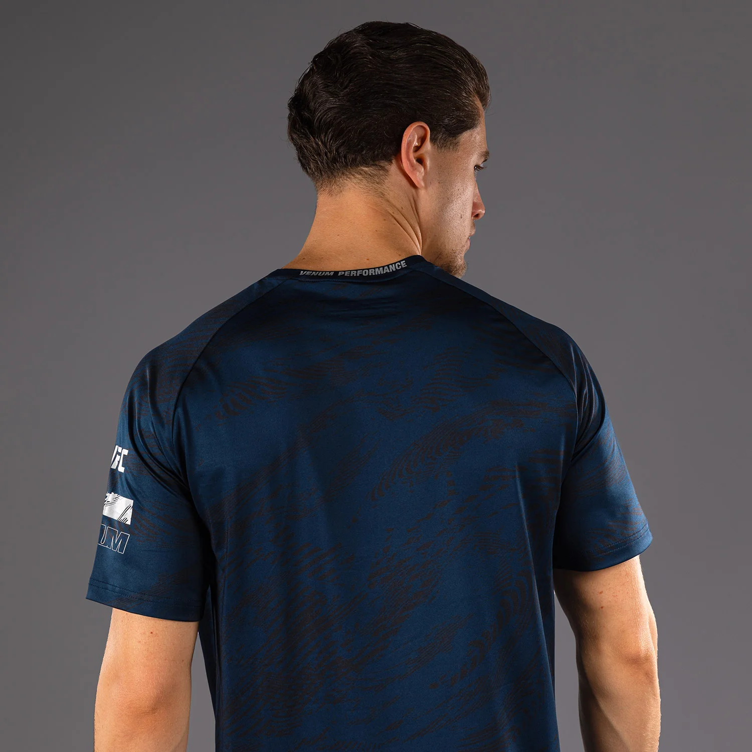 UFC Fusion by Venum Fight Week Men’s Dry-Tech T-Shirt - Oceanic Blue - Image 2