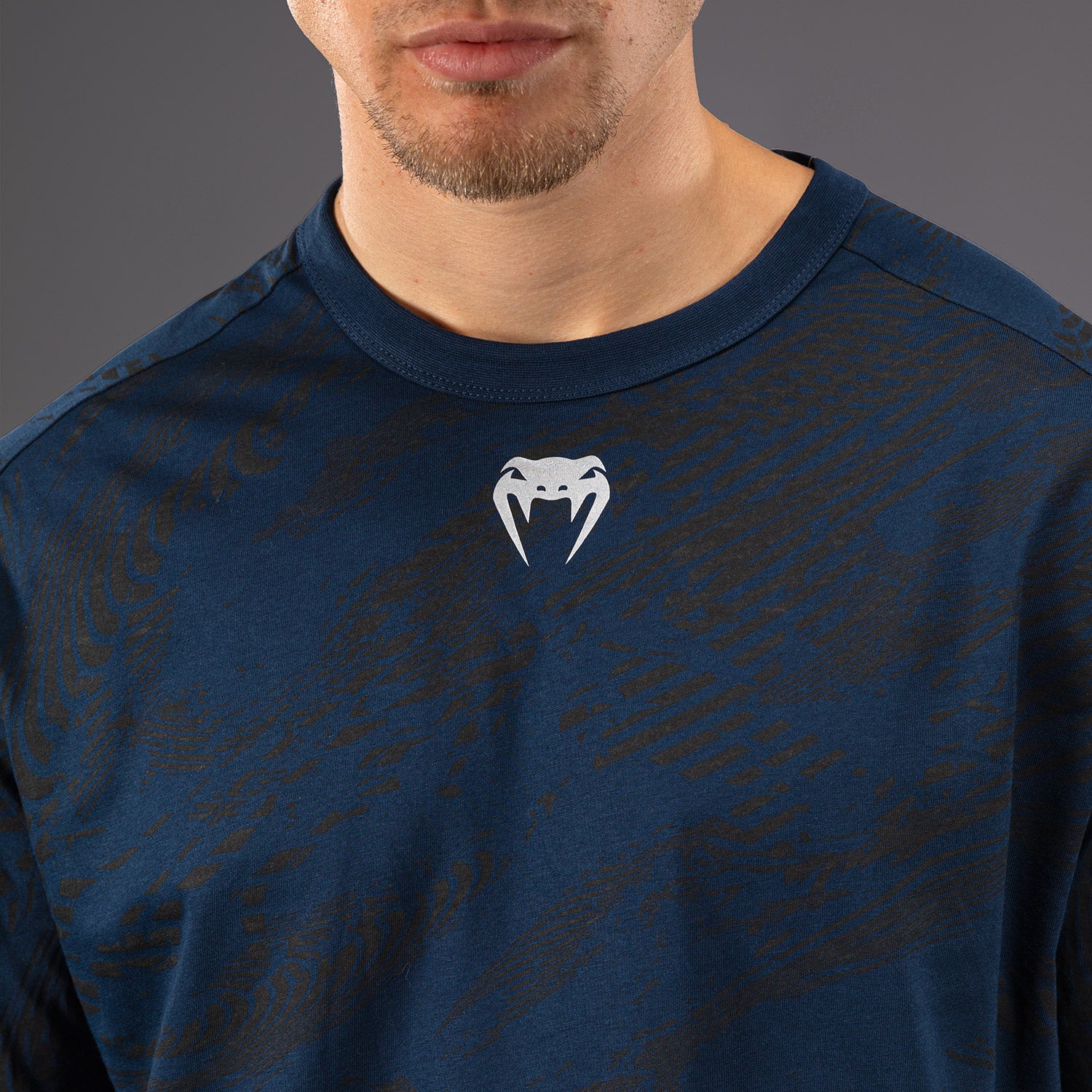 UFC Fusion by Venum Fight Week Men’s Long Sleeve T-Shirt - Oceanic Blue - Image 6