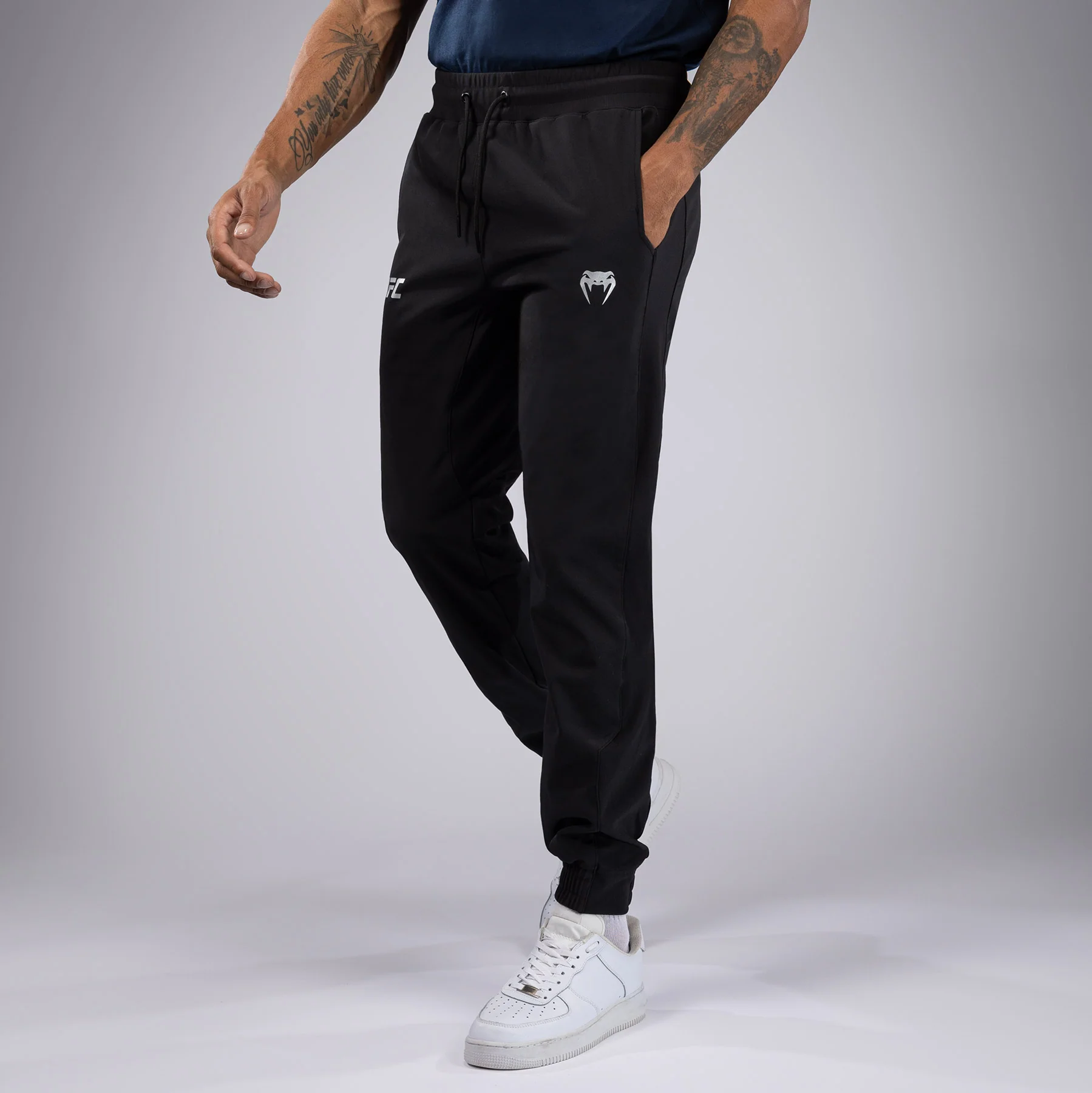 UFC Fusion by Venum Fight Week Men’s Pant - Black - Image 4