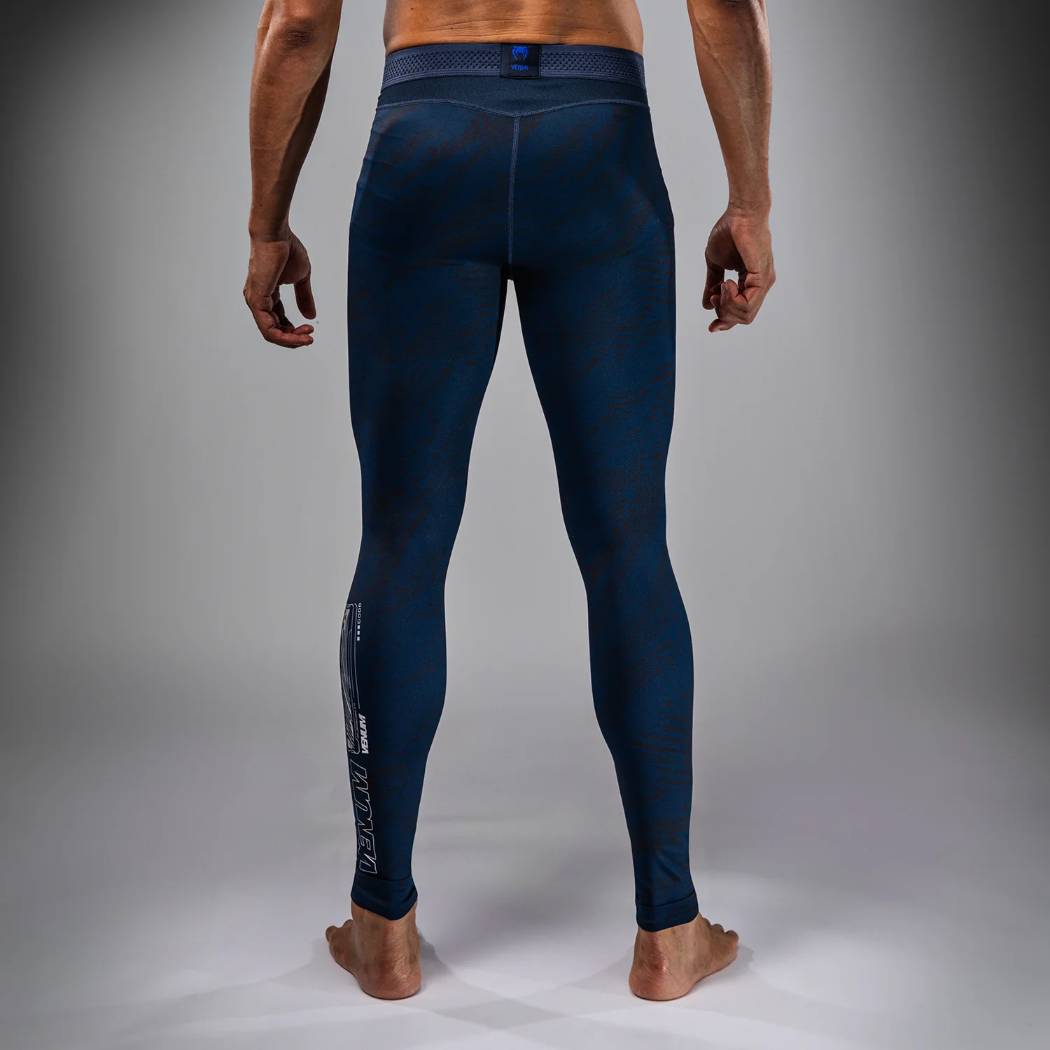 UFC Fusion by Venum Fight Week Men’s Performance Tight - Oceanic Blue - Image 4