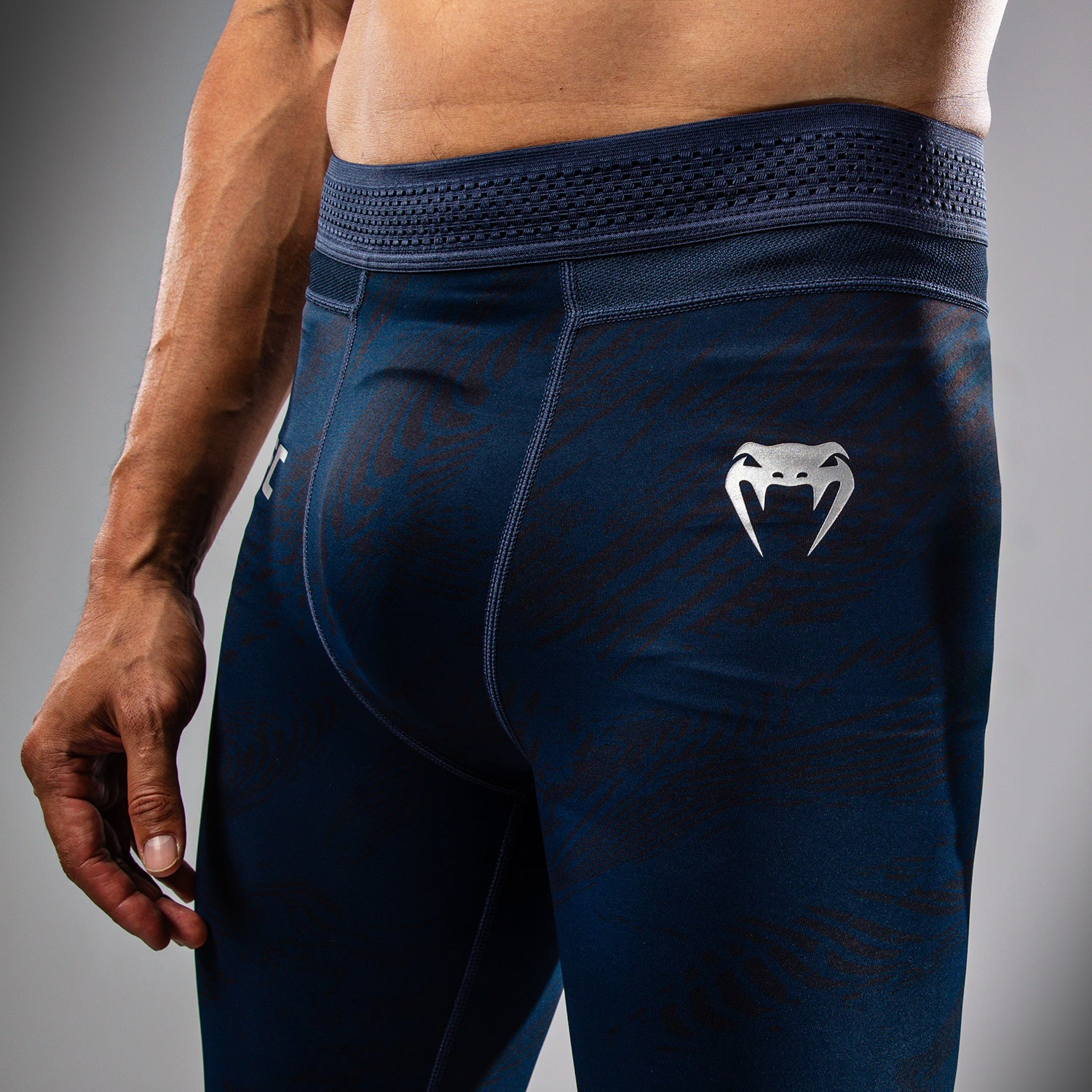 UFC Fusion by Venum Fight Week Men’s Performance Tight - Oceanic Blue - Image 6