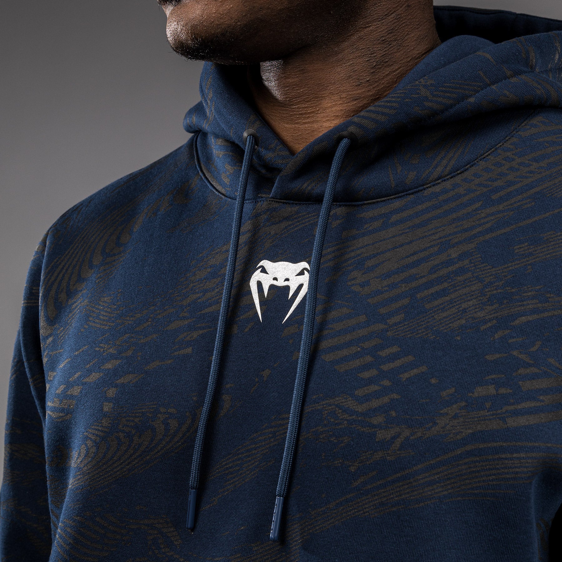 UFC Fusion by Venum Fight Week Men’s Pullover Hoodie - Oceanic Blue - Image 10