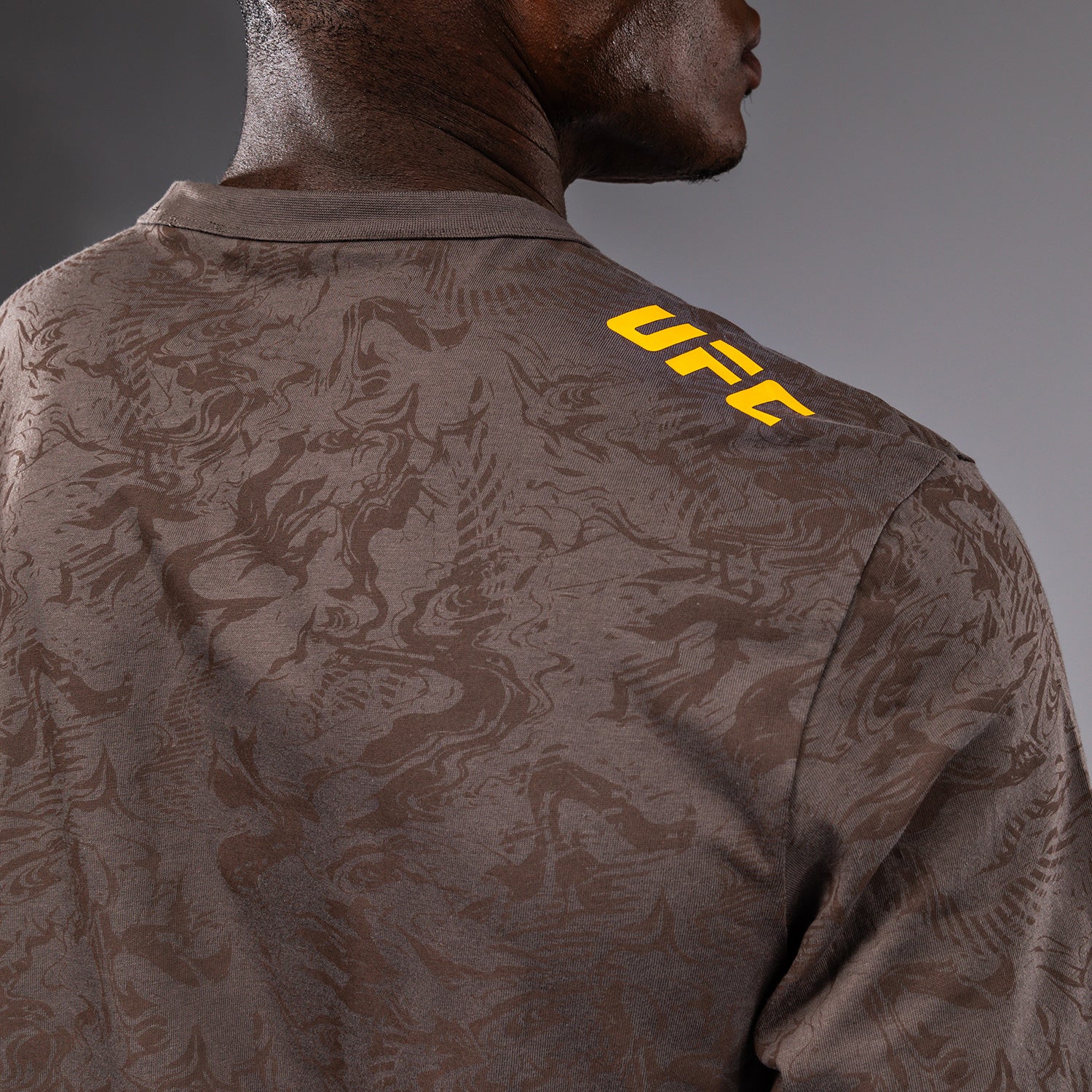 UFC Fusion by Venum Fight Week Men’s Short Sleeve T-Shirt - Earthen Brown - Image 6