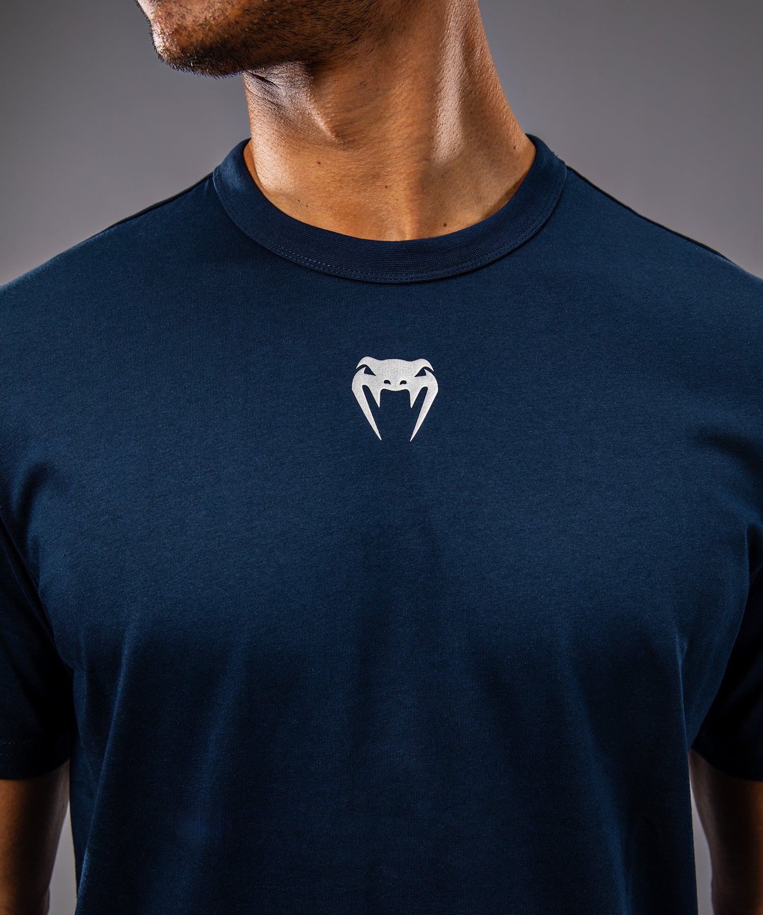 UFC Fusion by Venum Fight Week Men’s Short Sleeve T-Shirt - Solid Oceanic Blue - Image 6