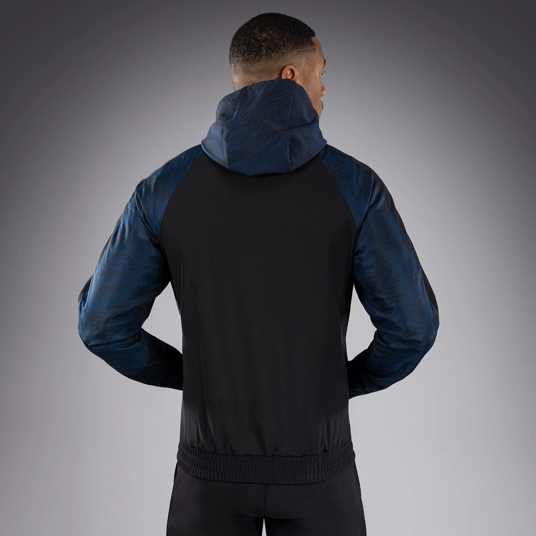 UFC Fusion by Venum Fight Week Men’s Zip Hoodie - Oceanic Blue - Image 3