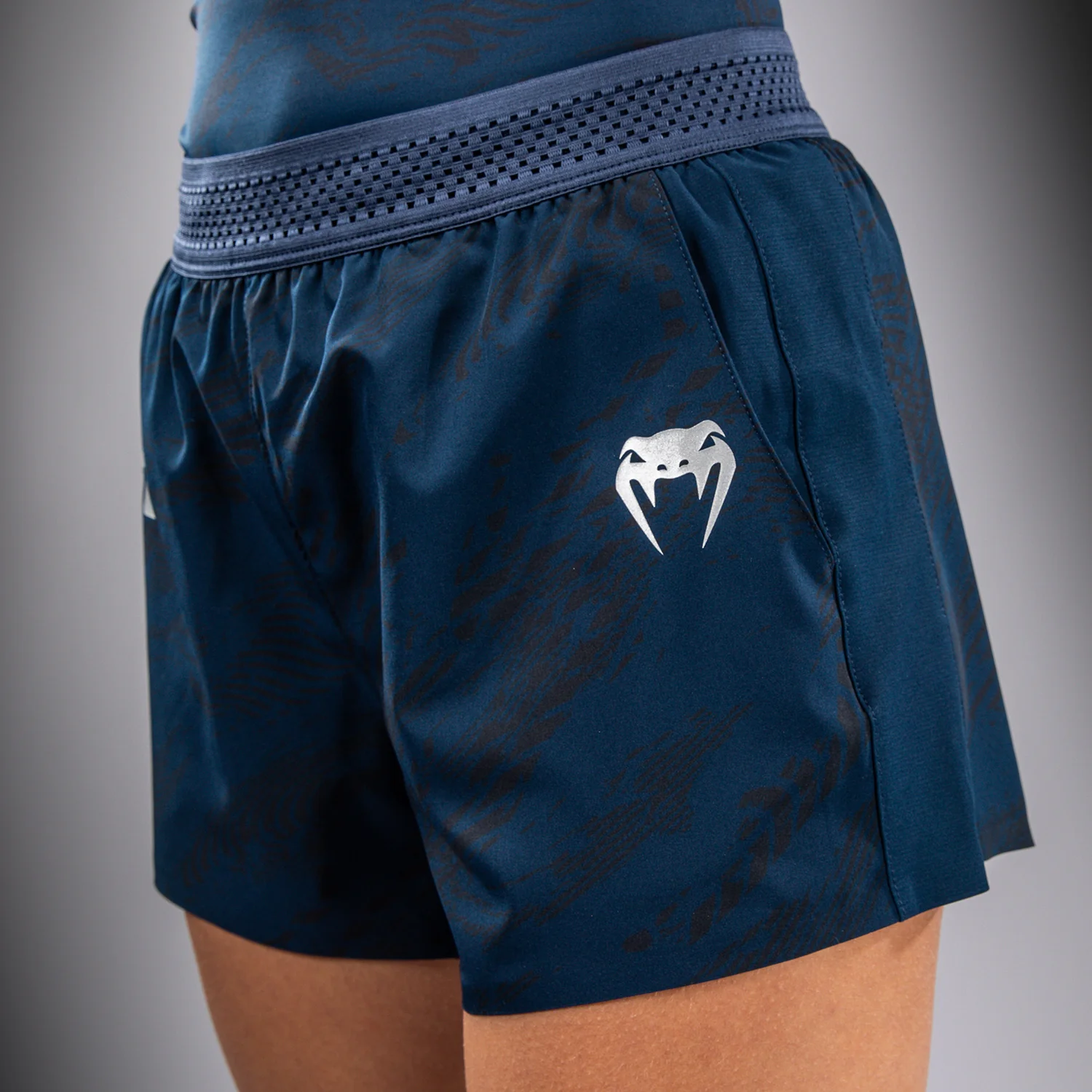 UFC Fusion by Venum Fight Week Women’s Performance Short - Oceanic Blue - Image 5
