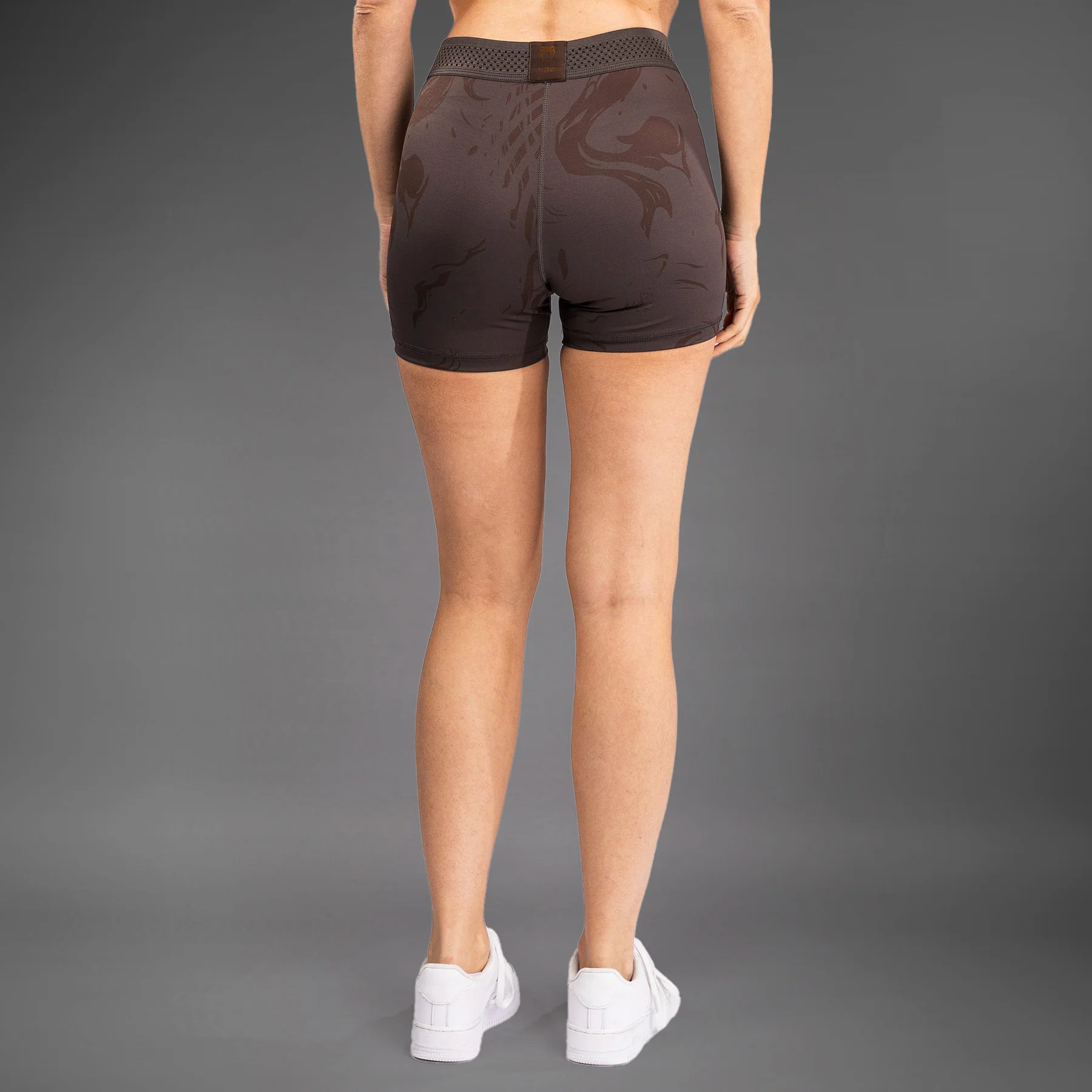 UFC Fusion by Venum Fight Week Women’s Vale Tudo Short - Earthen Brown - Image 2