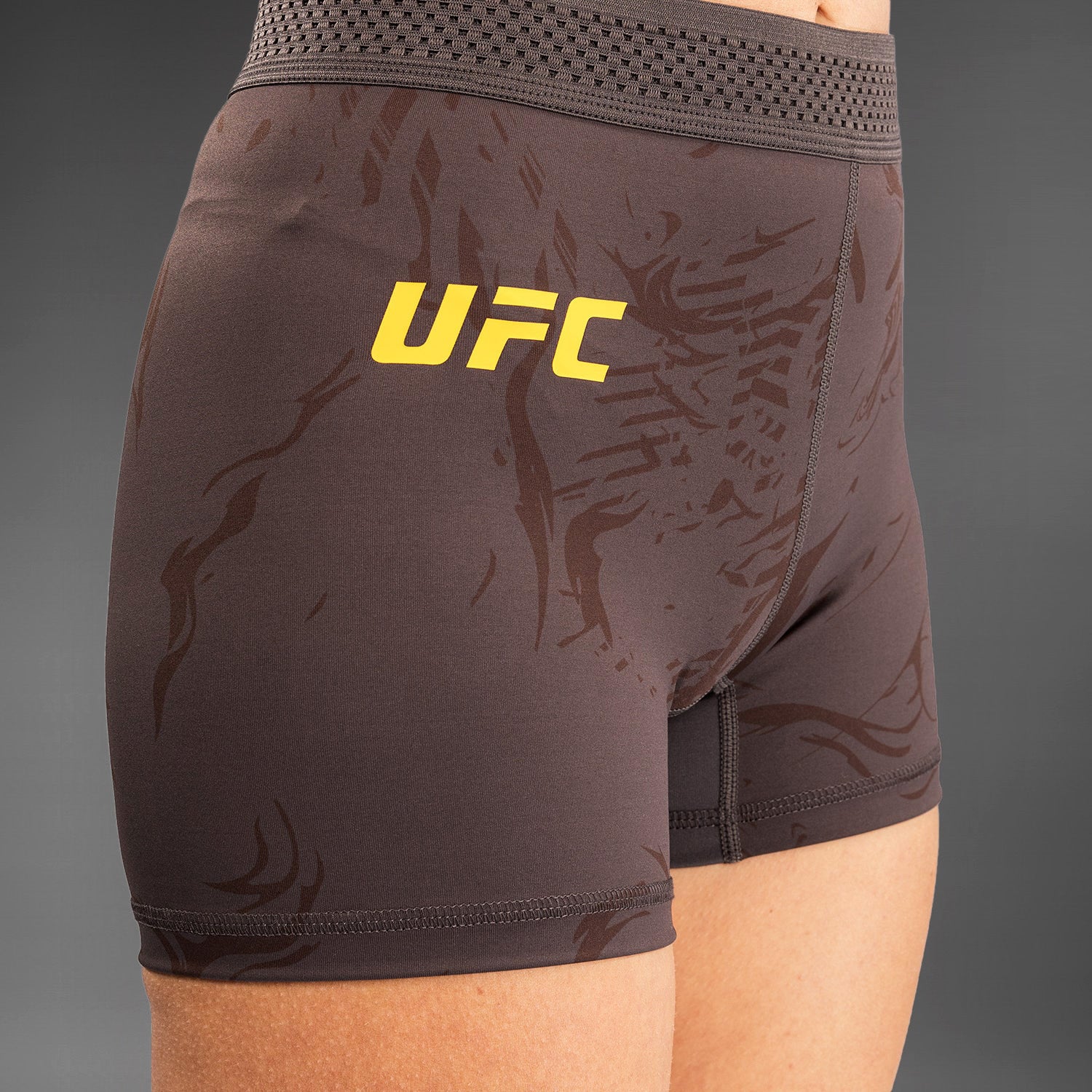 UFC Fusion by Venum Fight Week Women’s Vale Tudo Short - Earthen Brown - Image 8