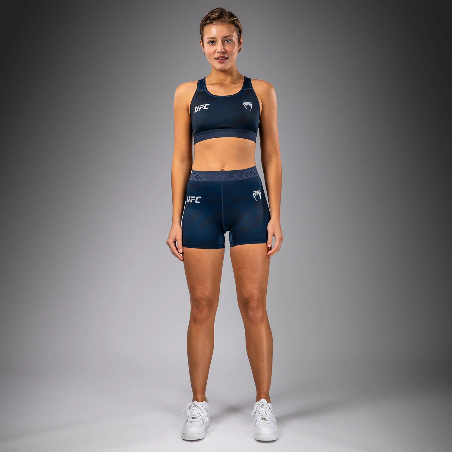UFC Fusion by Venum Fight Week Women’s Vale Tudo Short - Oceanic Blue - Image 5