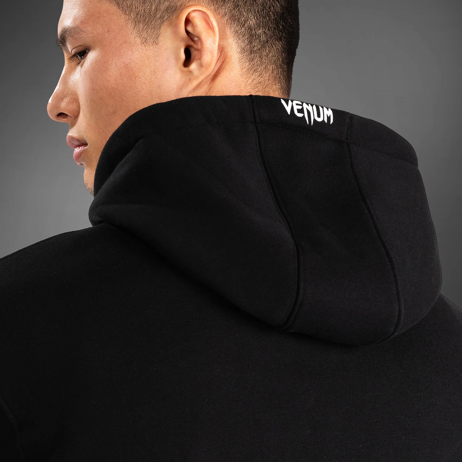 UFC Fusion by Venum Men’s Replica Pullover Hoodie - Black - Image 2