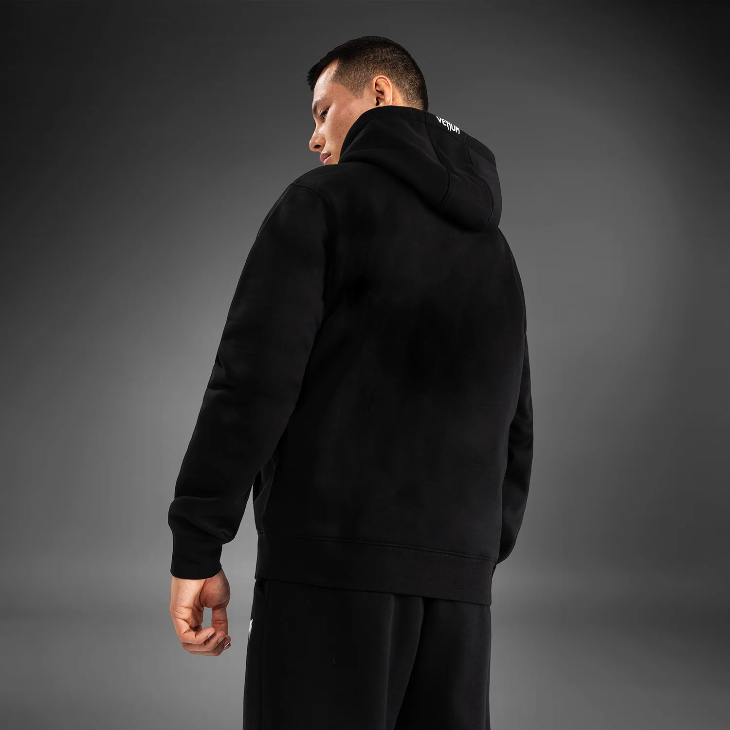 UFC Fusion by Venum Men’s Replica Pullover Hoodie - Black - Image 3