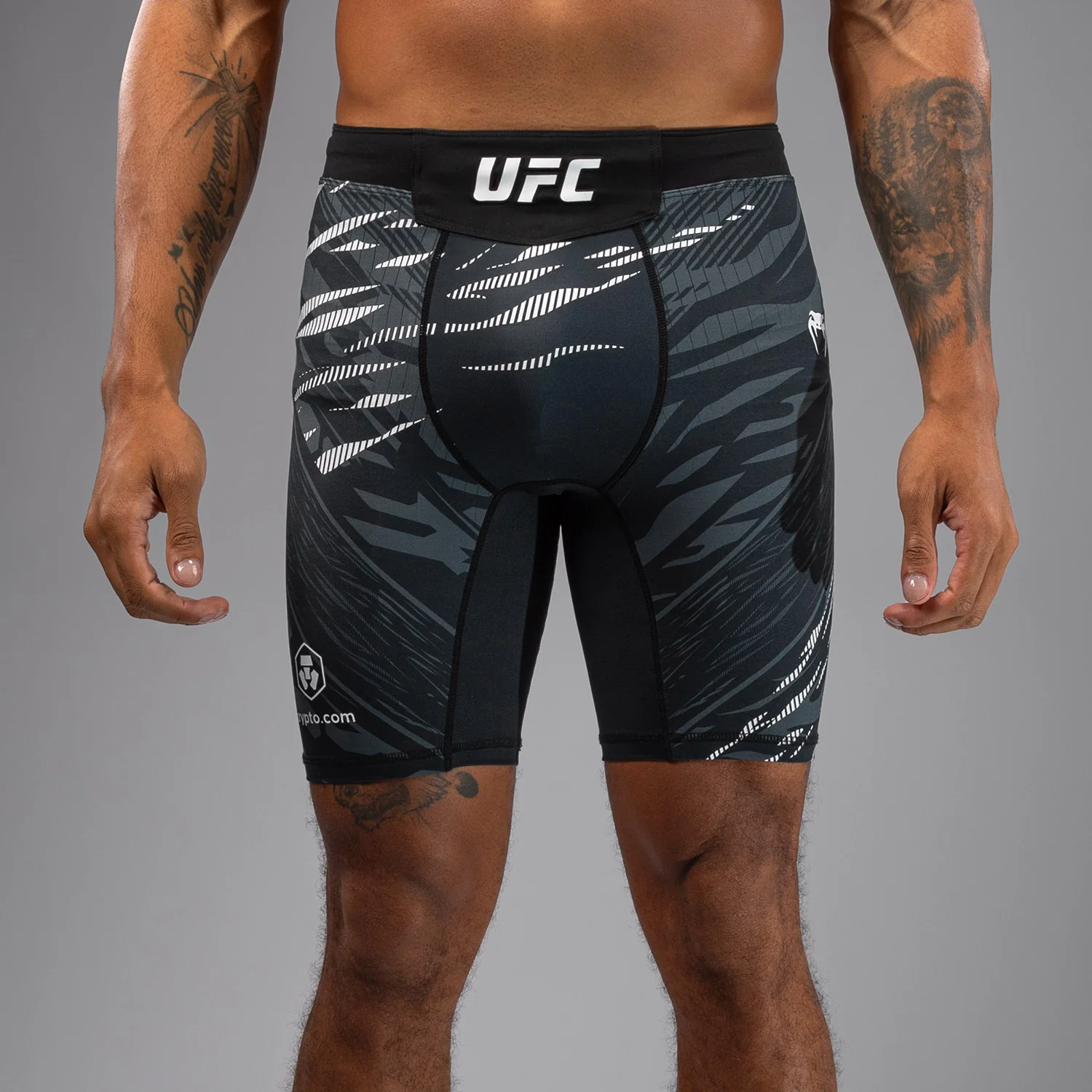 UFC Fusion by Venum Personalized Authentic Fight Night Men’s Vale Tudo Short - Black - Image 7