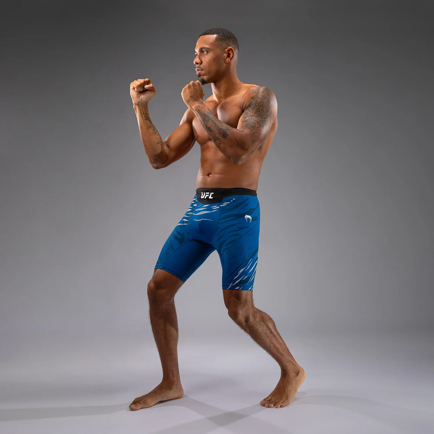 UFC Fusion by Venum Personalized Authentic Fight Night Men’s Vale Tudo Short - Blue - Image 6