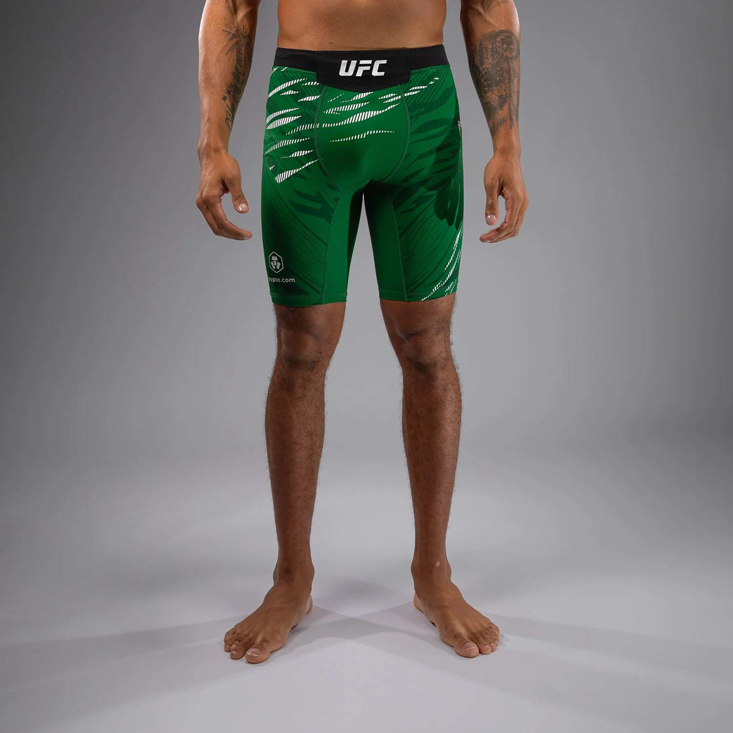 UFC Fusion by Venum Personalized Authentic Fight Night Men’s Vale Tudo Short - Green - Image 2