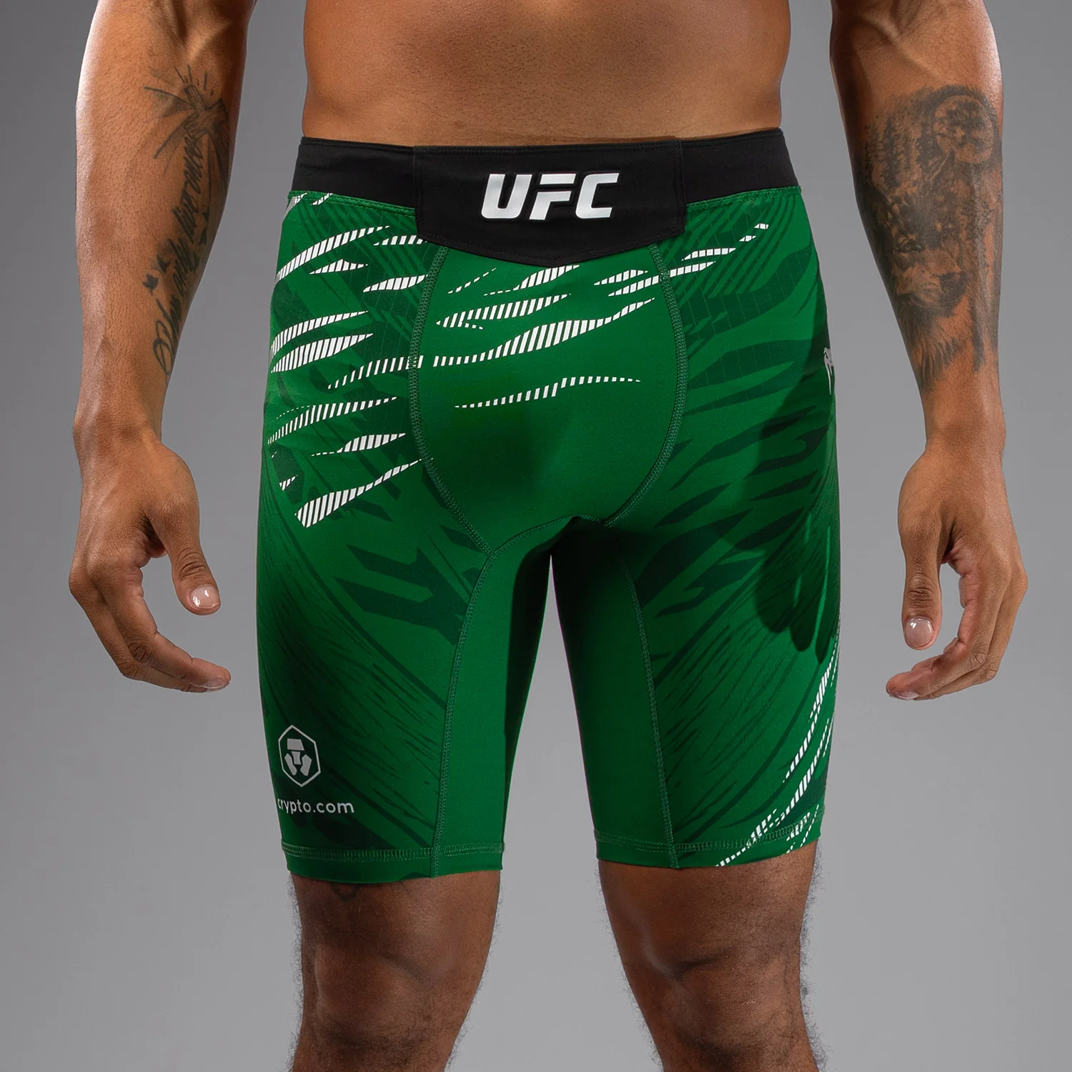 UFC Fusion by Venum Personalized Authentic Fight Night Men’s Vale Tudo Short - Green - Image 8