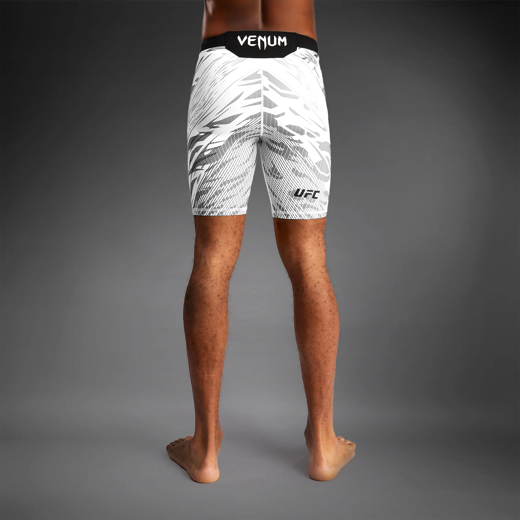 UFC Fusion by Venum Personalized Authentic Fight Night Men’s Vale Tudo Short - White - Image 7