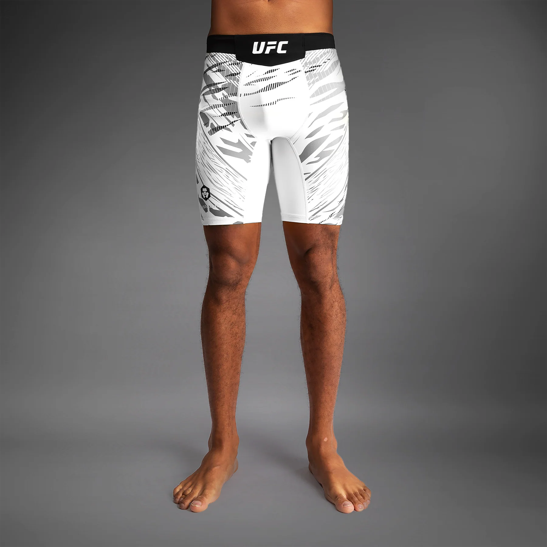 UFC Fusion by Venum Personalized Authentic Fight Night Men’s Vale Tudo Short - White - Image 8