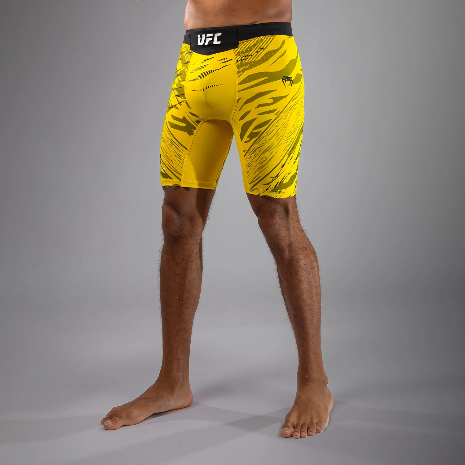 UFC Fusion by Venum Personalized Authentic Fight Night Men’s Vale Tudo Short - Yellow - Image 3