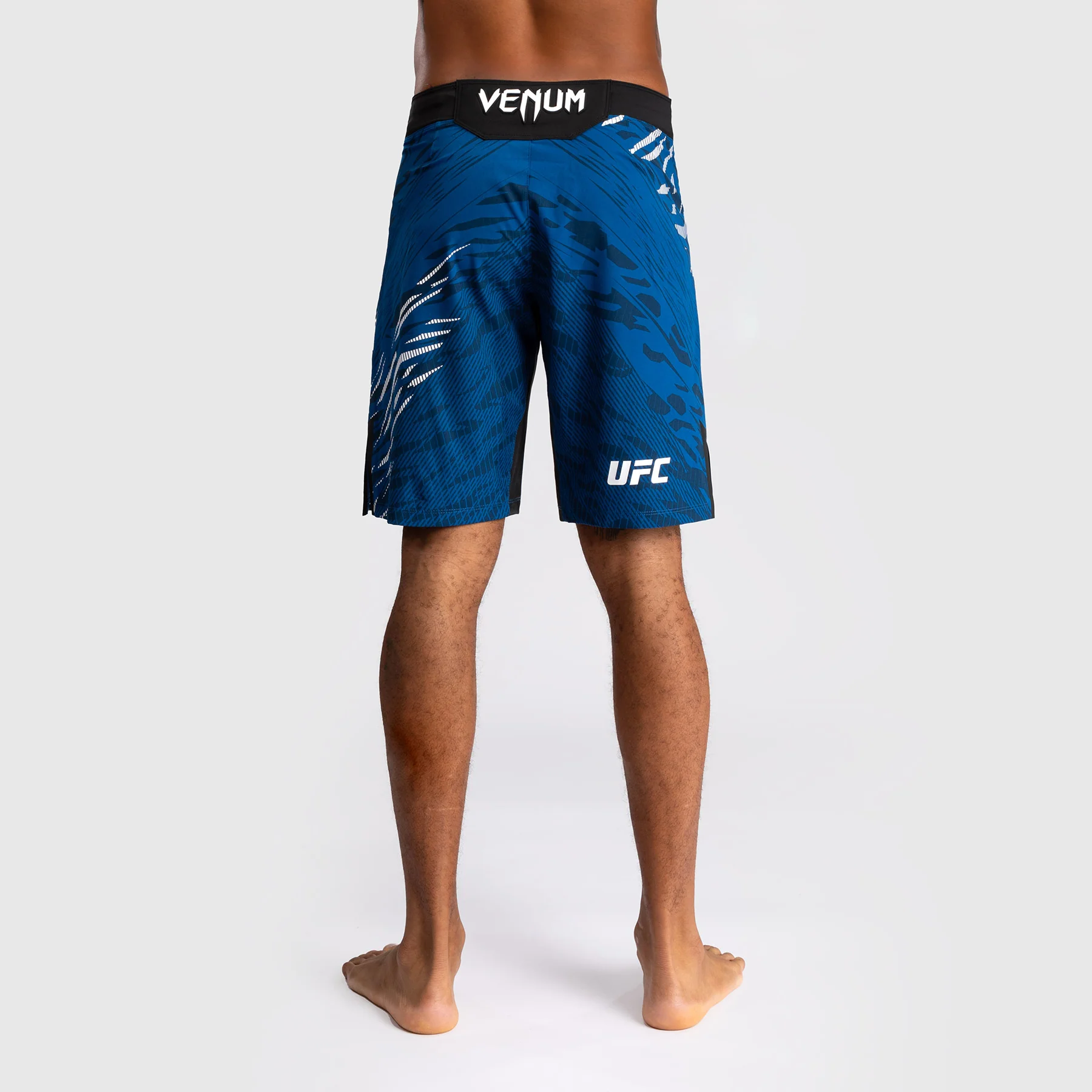 UFC Fusion by Venum Personalized Authentic Fight Night Men's Fight Short - Long Fit - Blue - Image 3