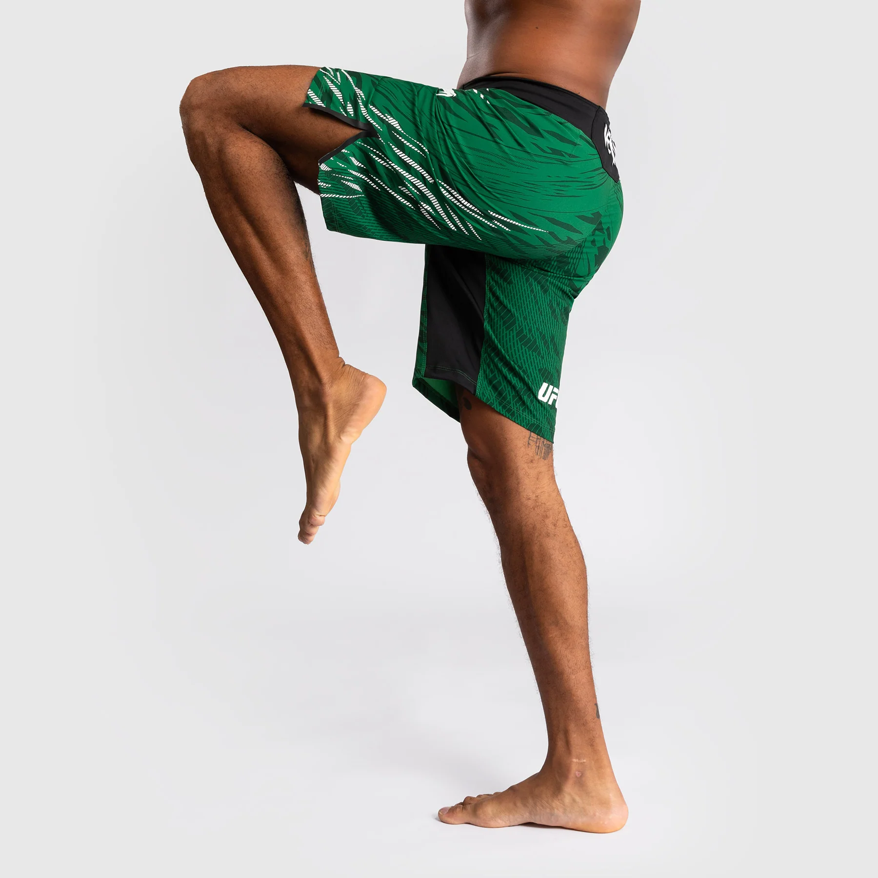 UFC Fusion by Venum Personalized Authentic Fight Night Men's Fight Short - Long Fit - Green - Image 7