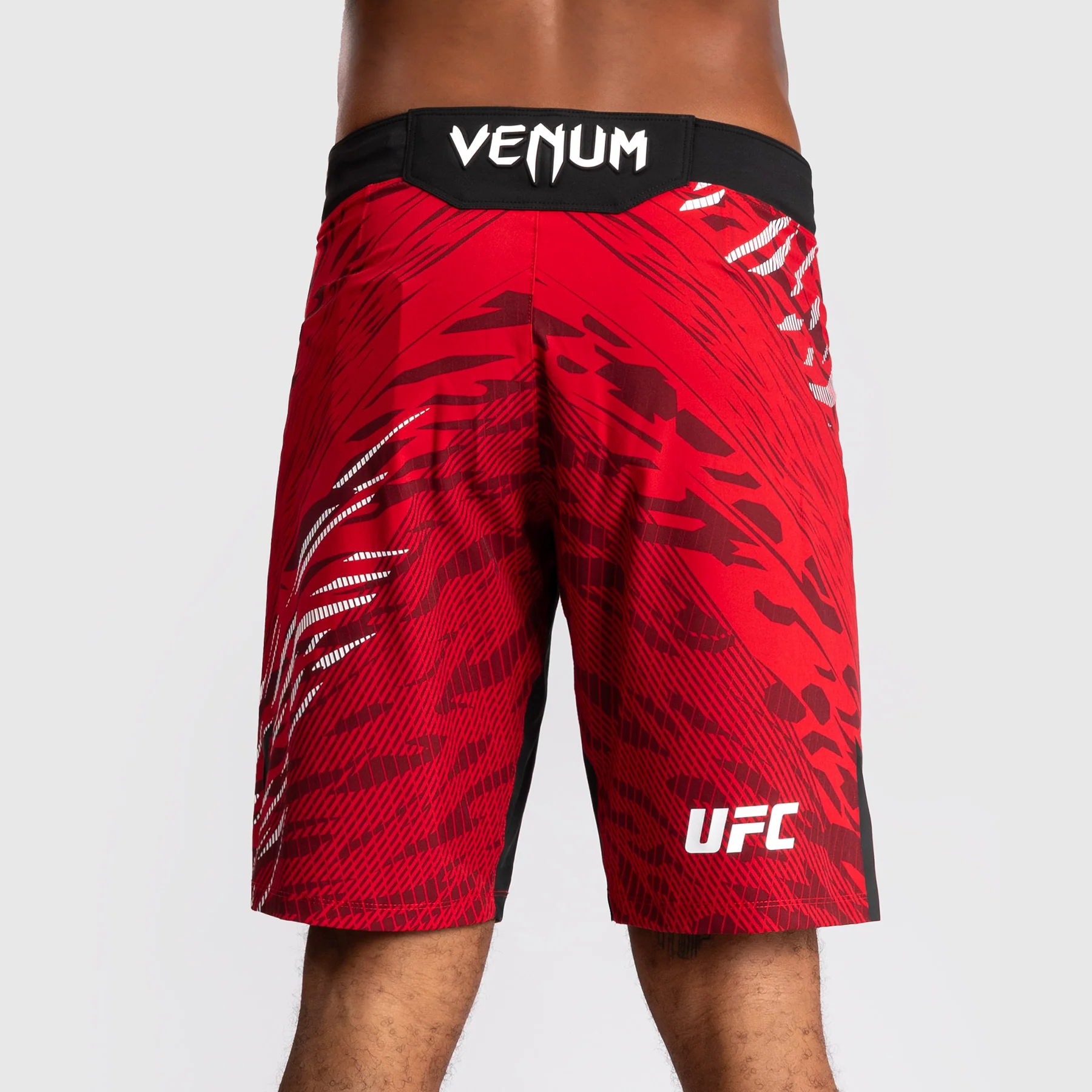 UFC Fusion by Venum Personalized Authentic Fight Night Men's Fight Short - Long Fit - Red - Image 6