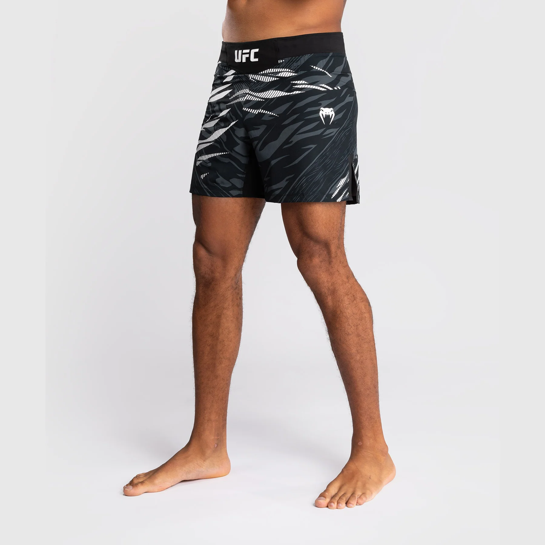 UFC Fusion by Venum Personalized Authentic Fight Night Men's Fight Short - Short Fit - Black - Image 2