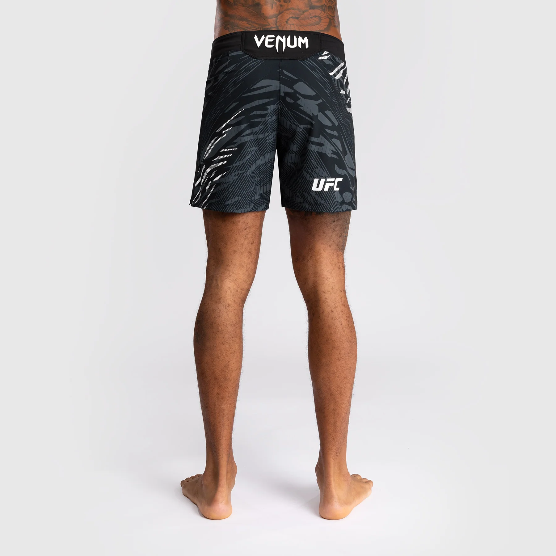 UFC Fusion by Venum Personalized Authentic Fight Night Men's Fight Short - Short Fit - Black - Image 4