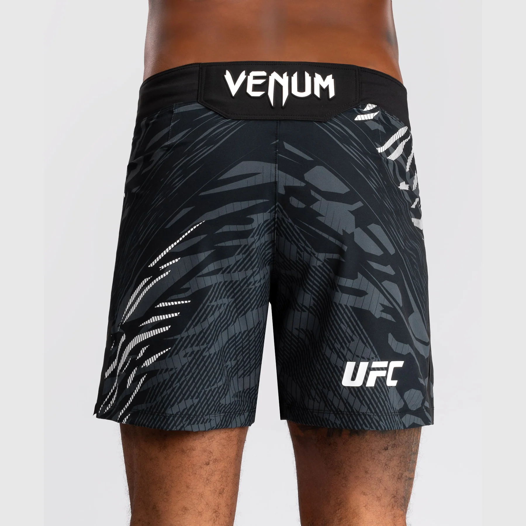 UFC Fusion by Venum Personalized Authentic Fight Night Men's Fight Short - Short Fit - Black - Image 6