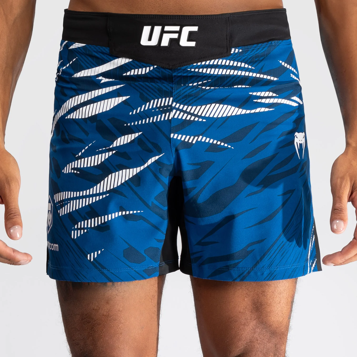 UFC Fusion by Venum Personalized Authentic Fight Night Men's Fight Short - Short Fit - Blue - Image 5