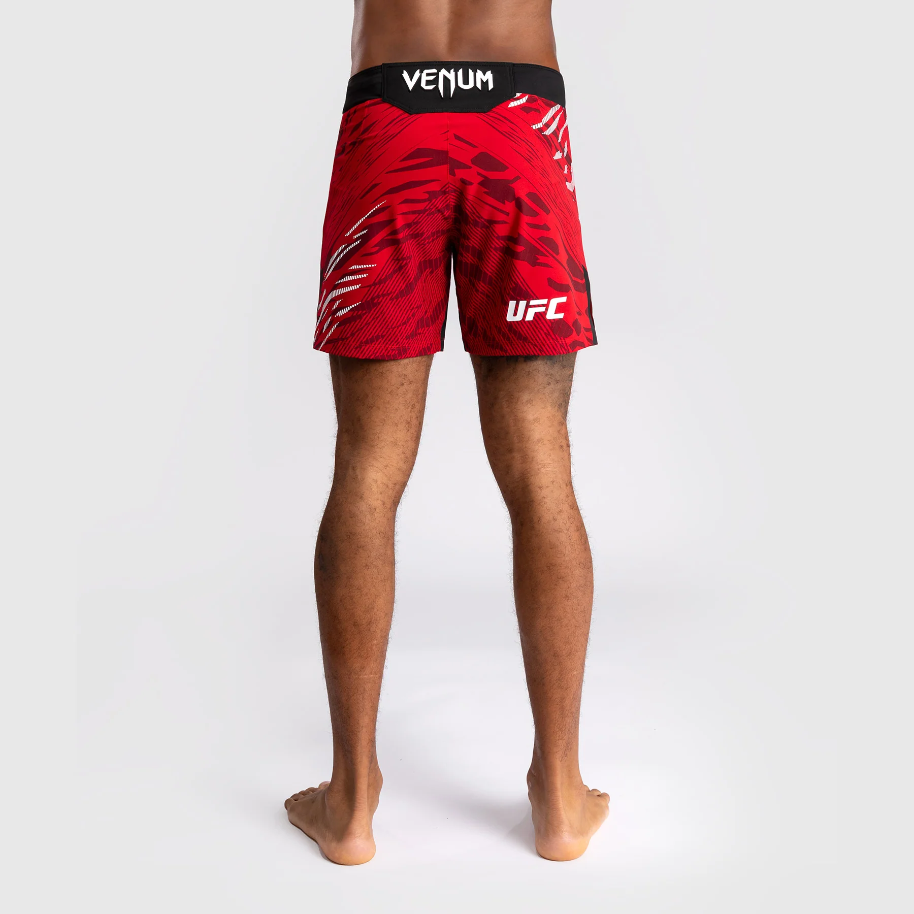 UFC Fusion by Venum Personalized Authentic Fight Night Men's Fight Short - Short Fit - Red - Image 3