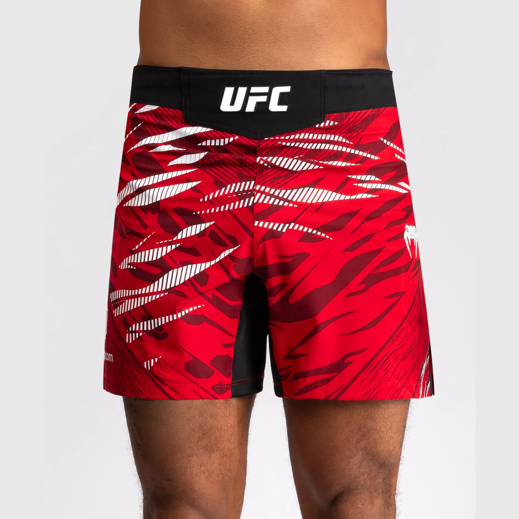 UFC Fusion by Venum Personalized Authentic Fight Night Men's Fight Short - Short Fit - Red - Image 5