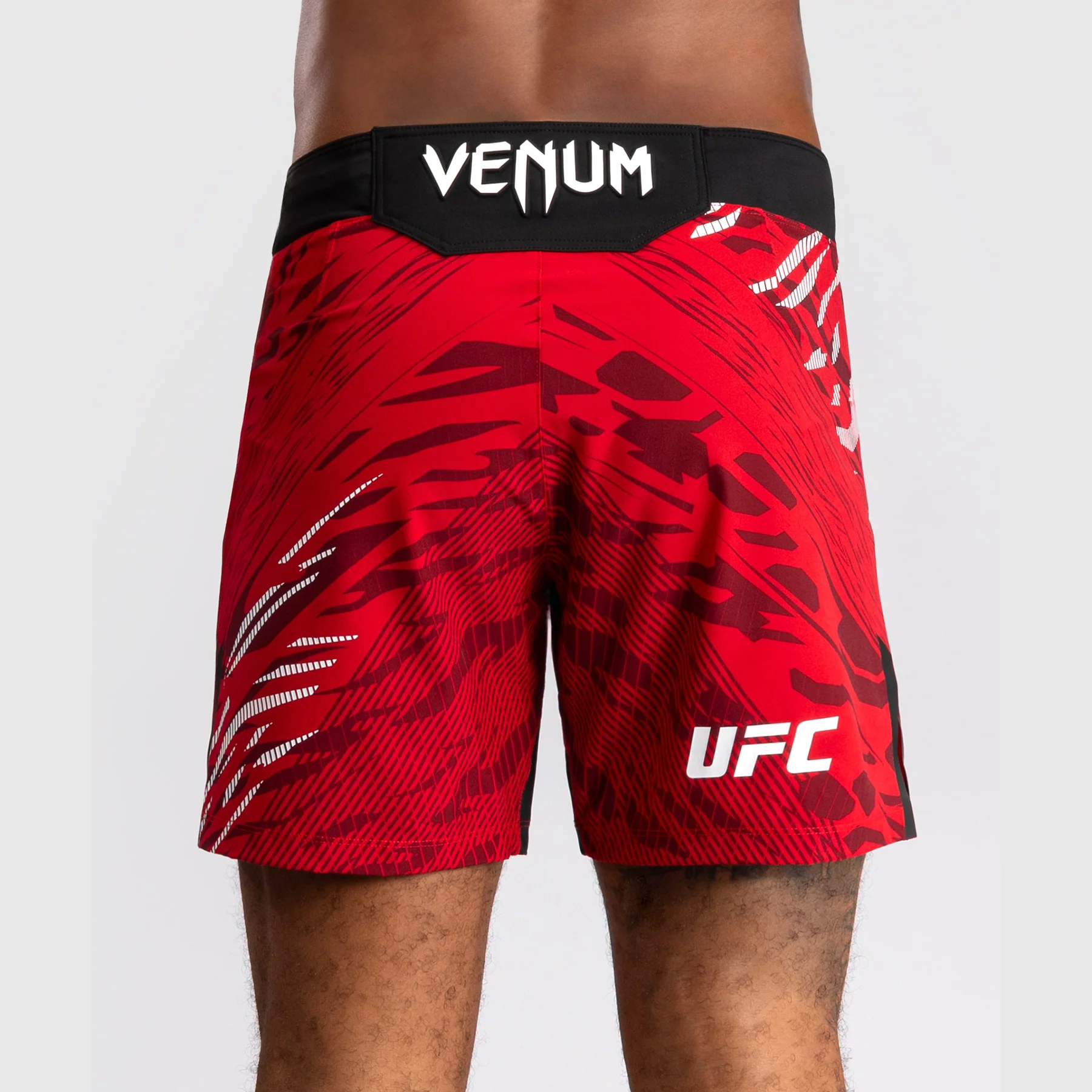 UFC Fusion by Venum Personalized Authentic Fight Night Men's Fight Short - Short Fit - Red - Image 6
