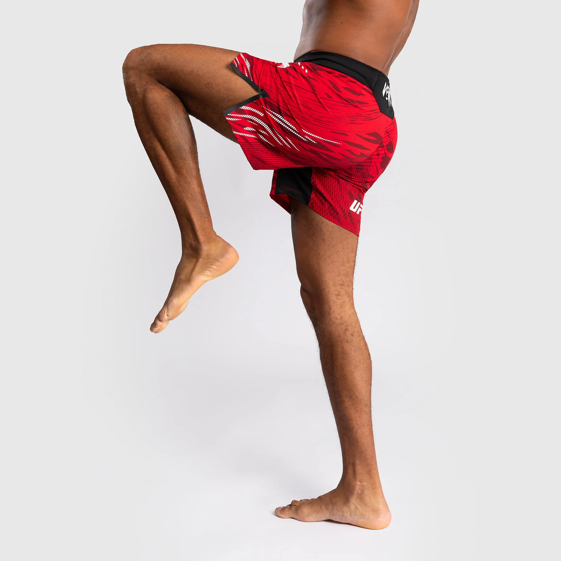 UFC Fusion by Venum Personalized Authentic Fight Night Men's Fight Short - Short Fit - Red - Image 7