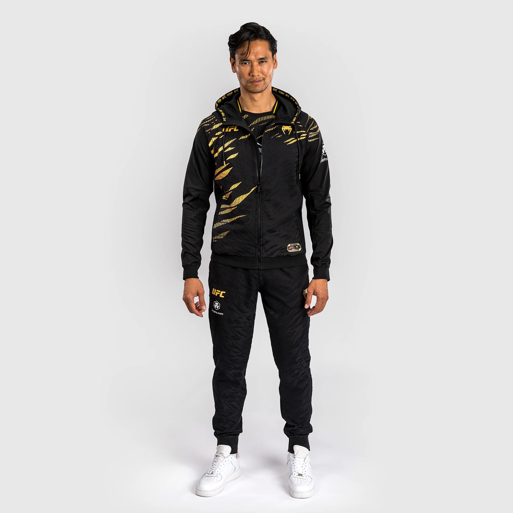 UFC Fusion by Venum Personalized Authentic Fight Night Men's Hoodies - Champion - Image 2